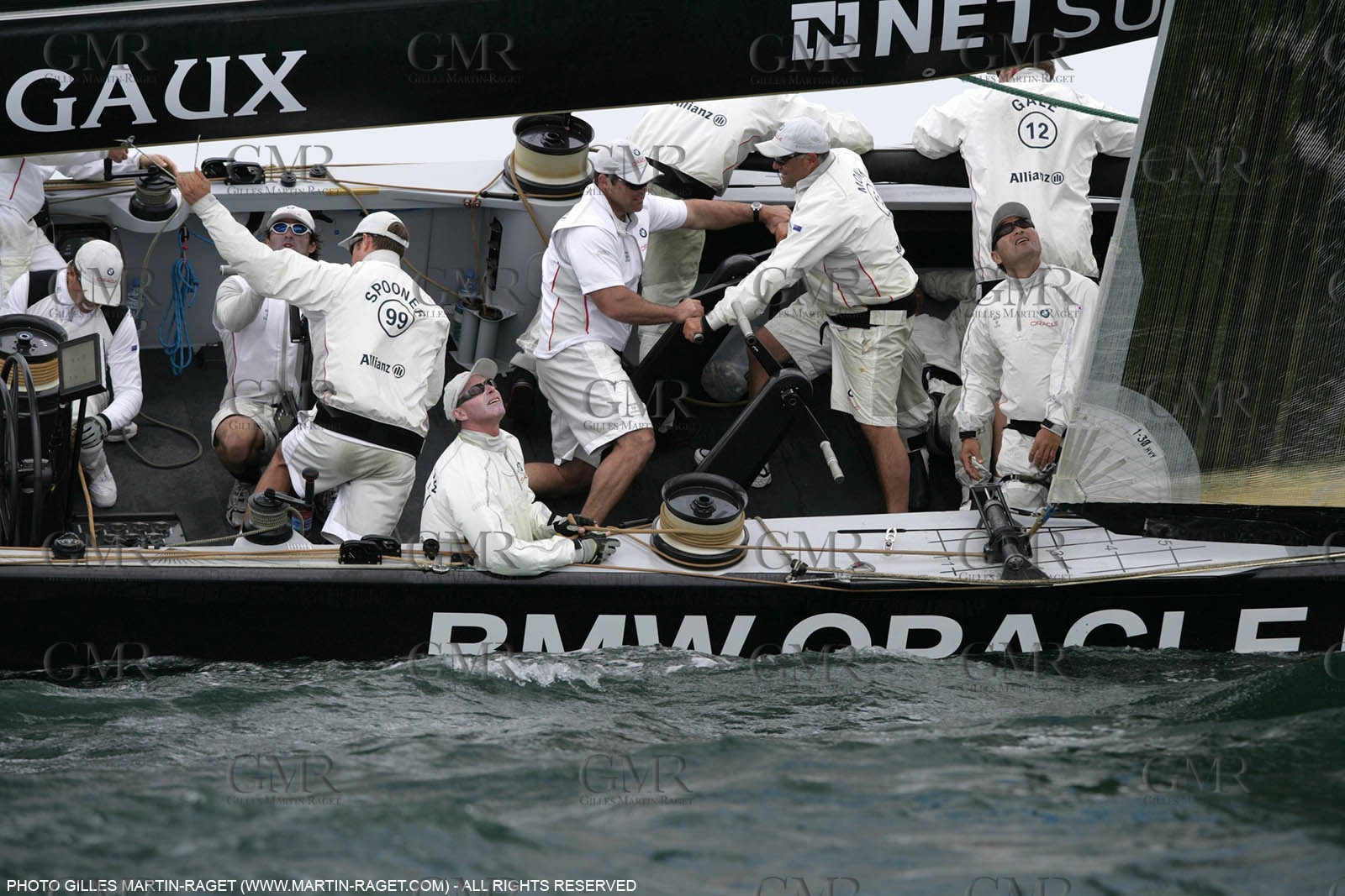 26 04 2007-Valencia (Spain)- 32nd America's Cup - Louis Vuitton Cup - RR1 - Day 11 - BMW ORACLE Racing