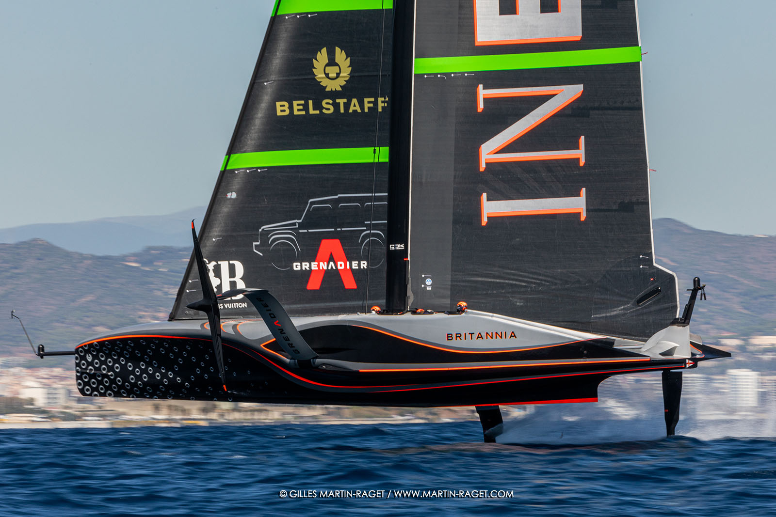 16 09 2024, Barcelona (ESP), 37th America's Cup, Louis Vuitton Cup Semi-final, Race Day 2