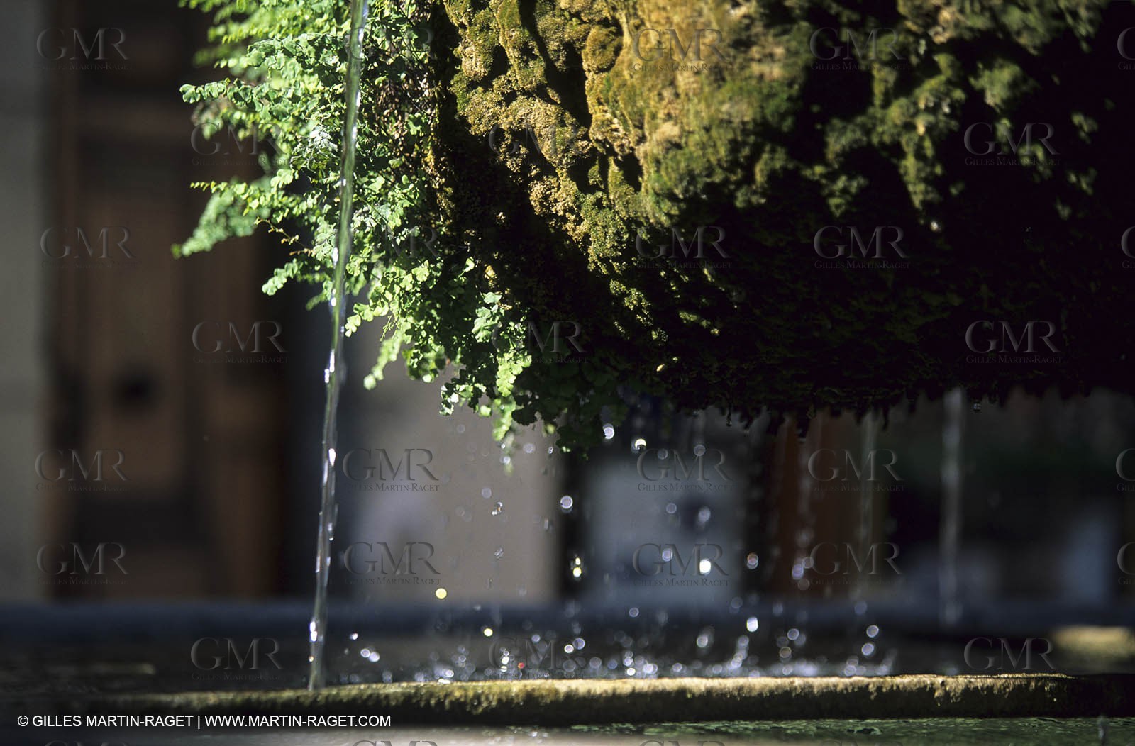 Fountain in St Zacharie