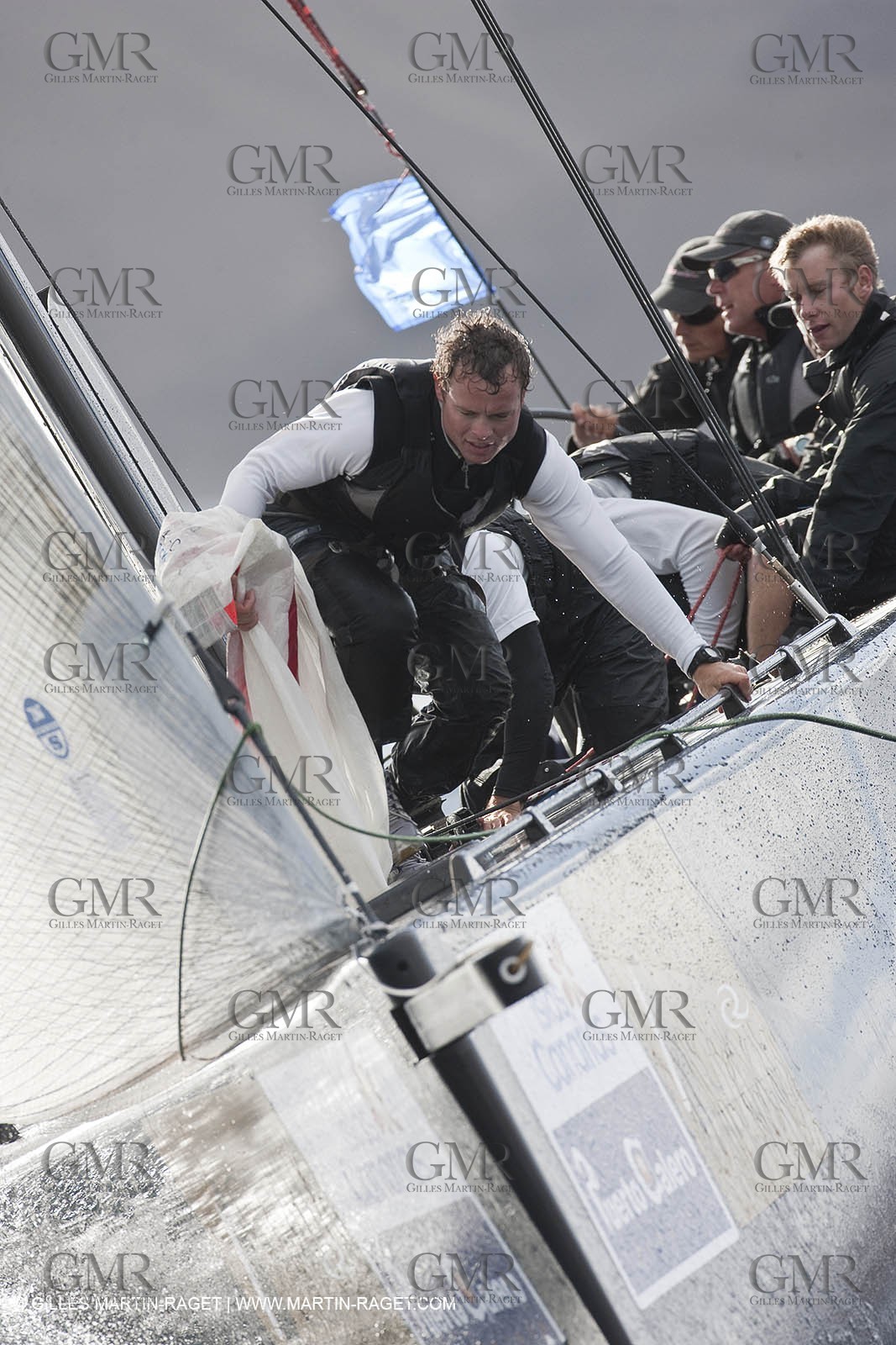 09 12 2008 - Puerto Calero (Lanzarote, Islas Canarias, ESP)  - RC 44 World Championsship - RC 44 Puerto Calero Gold Cup - Training