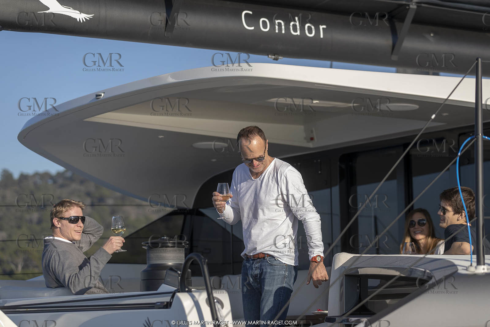 16 02 2019, Porquerolles (FRA,83), Gunboat 68 sail testing  3