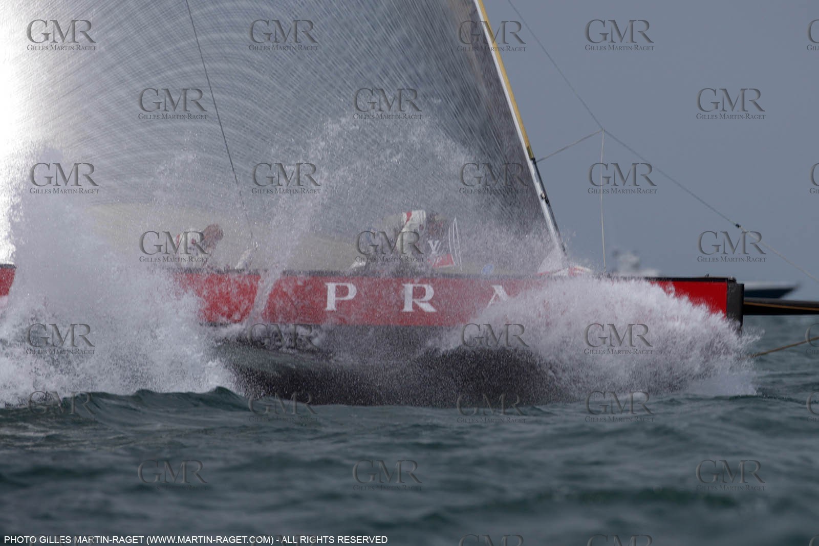 30 04 2007-Valencia (Spain)- 32nd America's Cup - Louis Vuitton Cup - RR2 - Day 2 - BMW ORACLE Racing