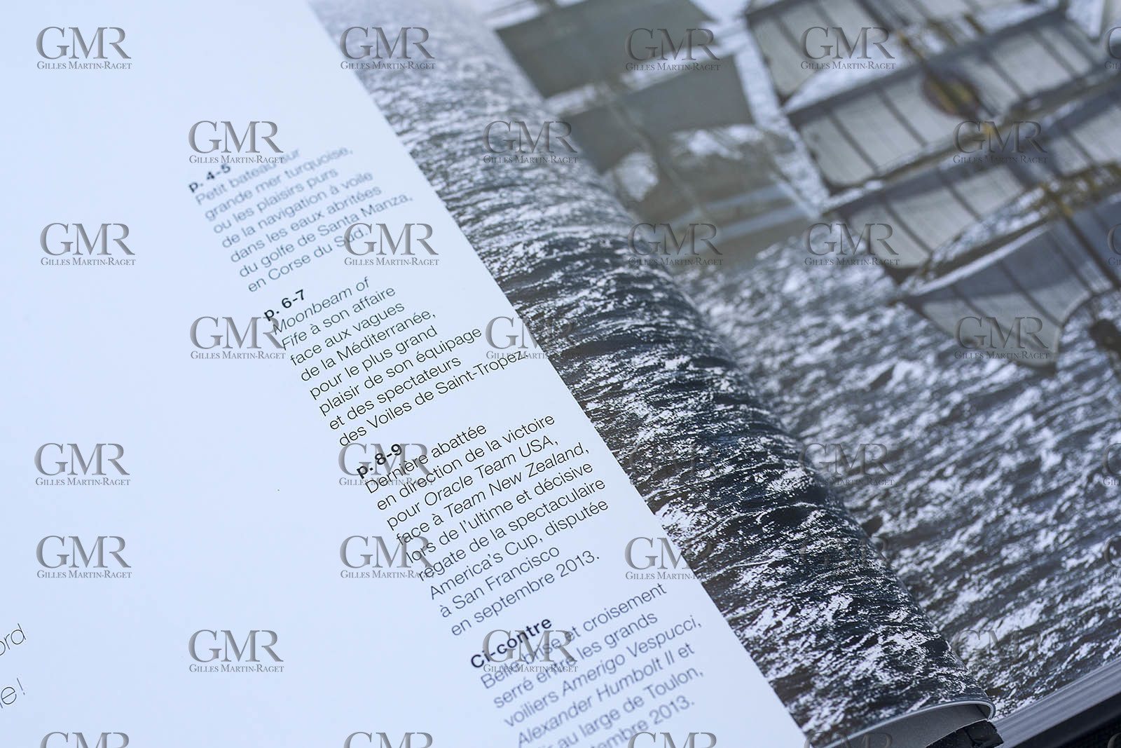 17 août 2014 - Book Vu en Mer (as seen at sea) - Editions du Chêne (Paris, FRA)- Gilles Martin-Raget