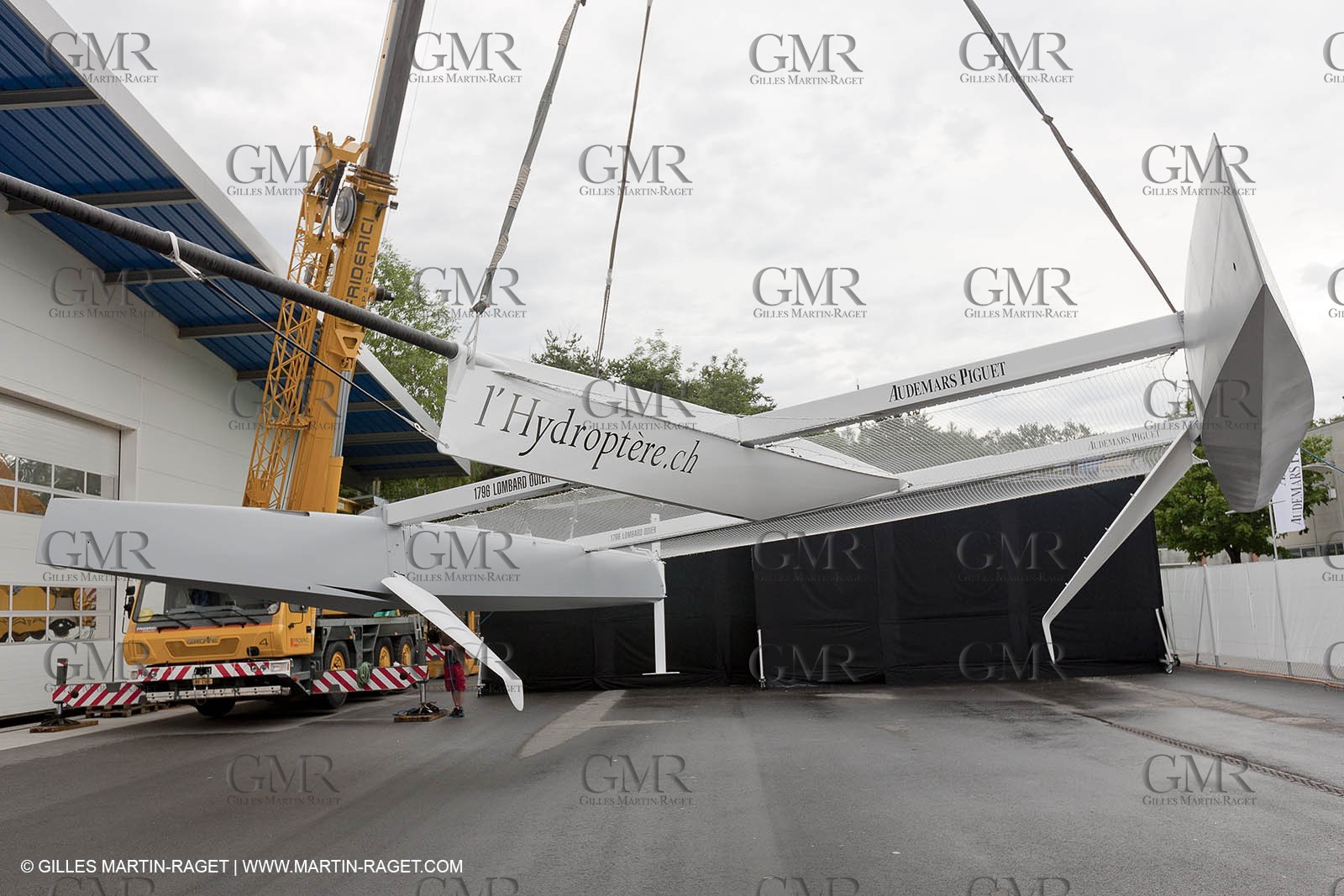 23 08 2010 - Ecublens (SUI) - L'Hydroptère.CH - Project launch