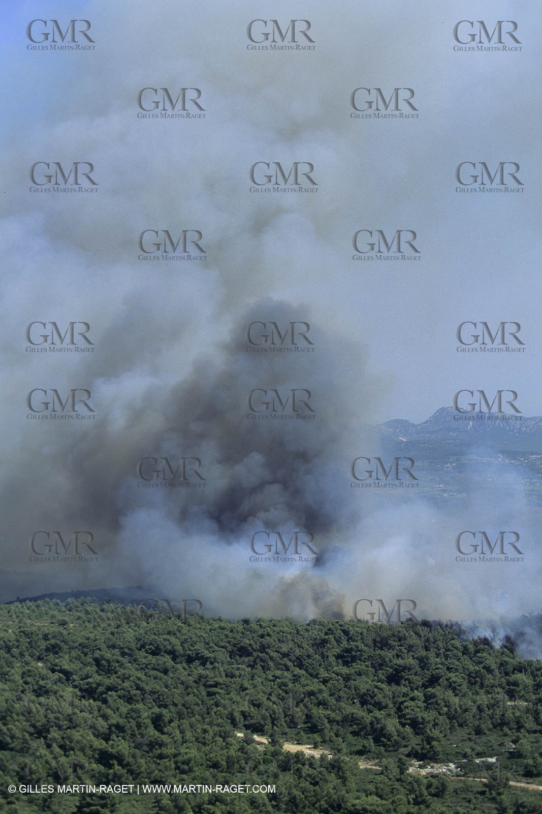 Bushfires in Provence