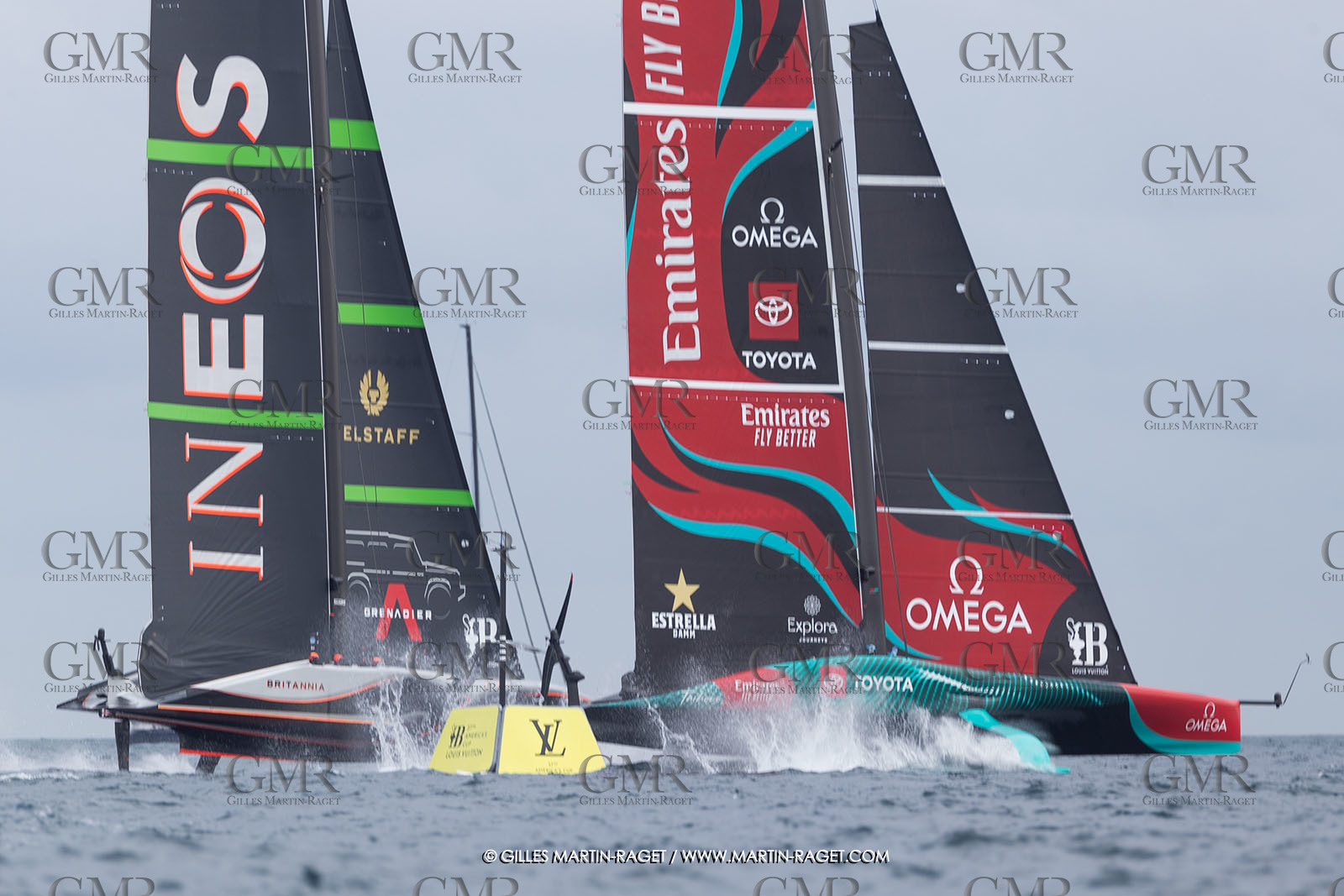 12:10 2024, Barcelona (ESP), Louis Vuitton 37th America's Cup, Final Match, Race Day 1, Race 2