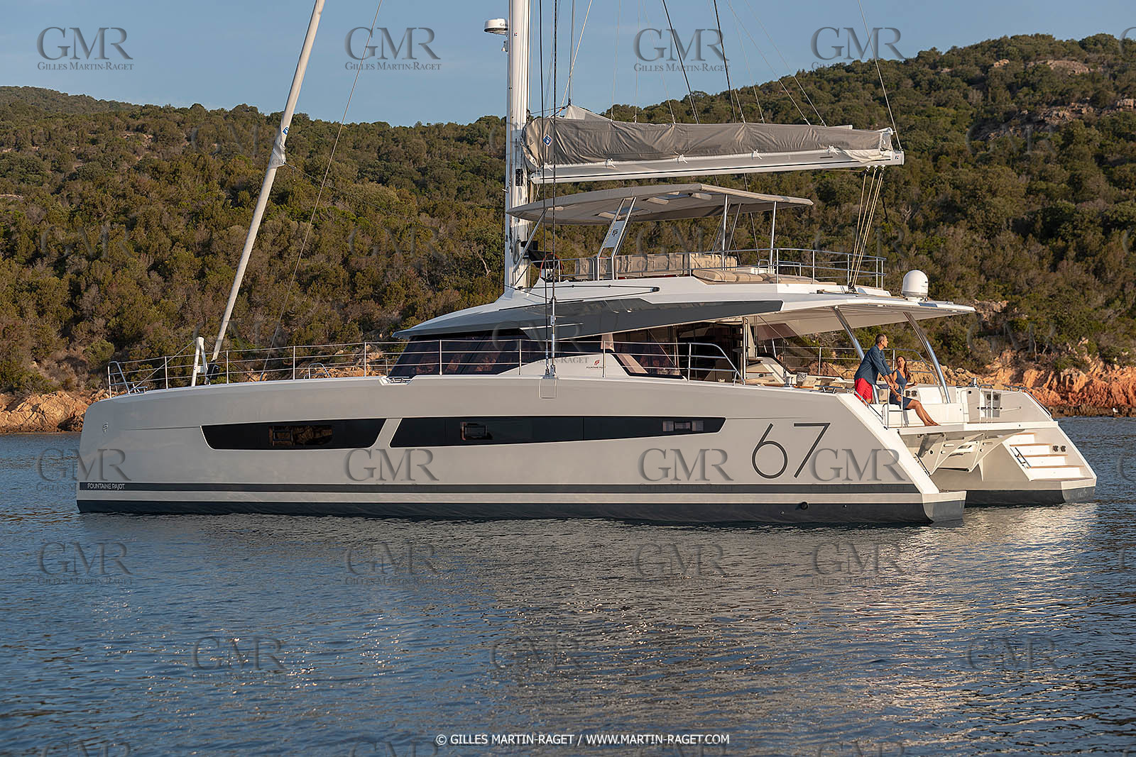 30 08 2018, Porto Vecchio (FRA, South Corsica) Chantier Fountaine-Pajot, Alegria 67