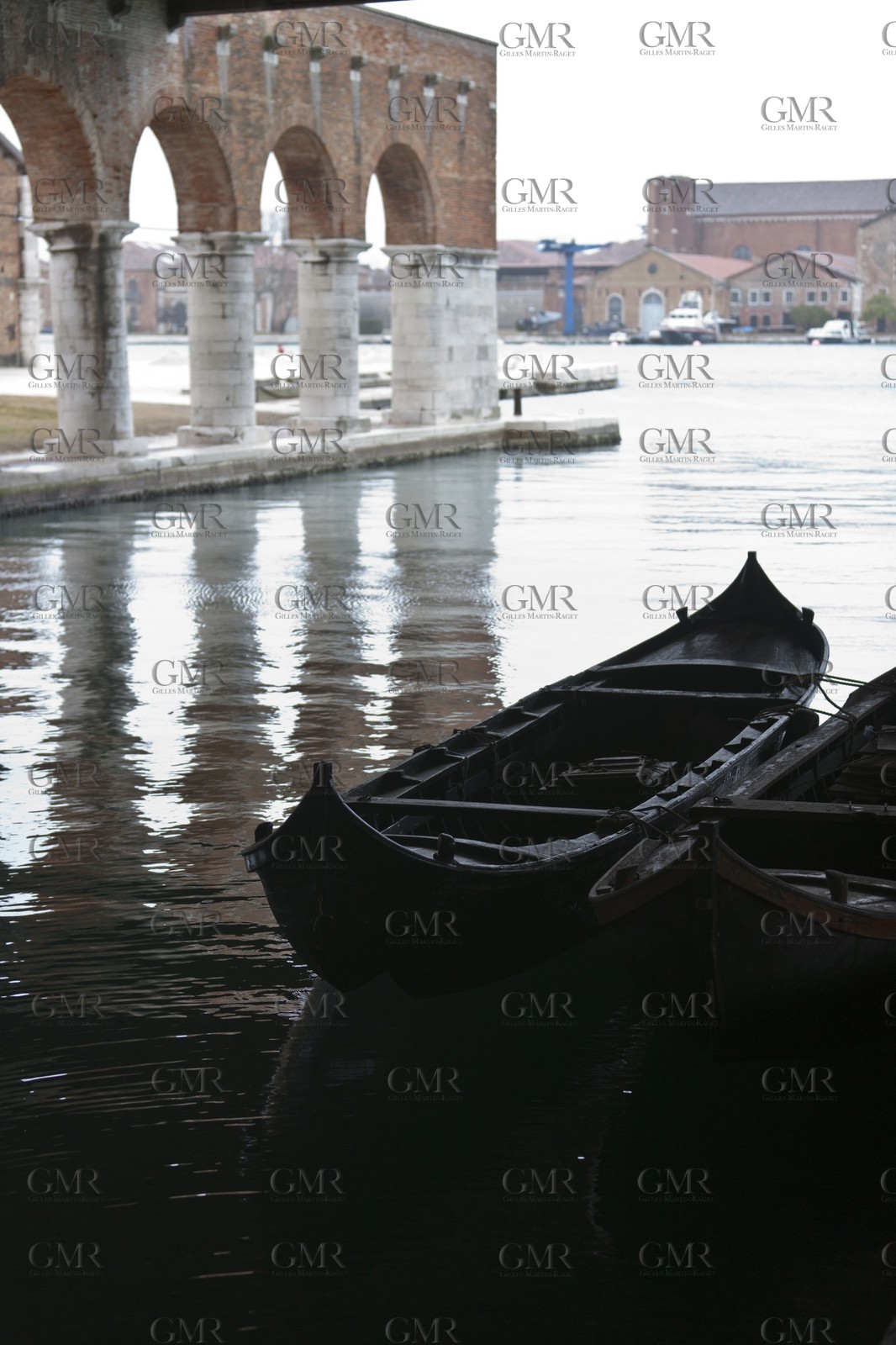 20 02 2012 - Venezia (ITA) - 34th America'sCup - Venezia 2012 America's Cup World Series - The Arsenale where the AC45 moorings, public village, media center and Club 45 will be located