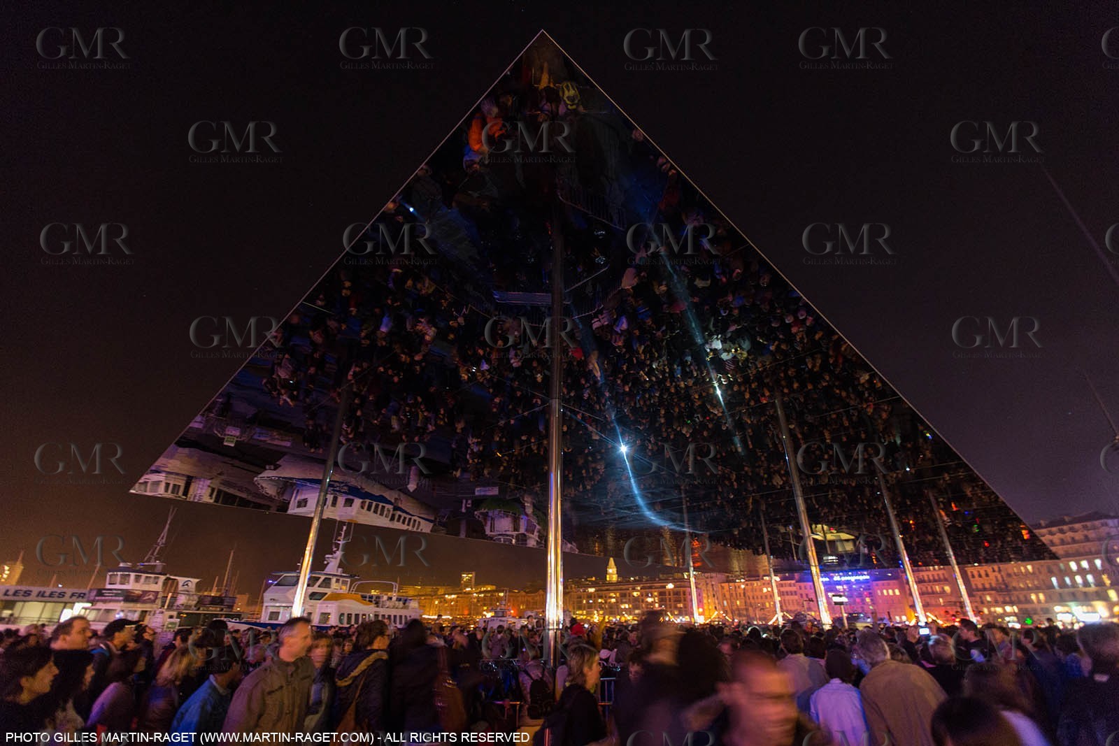 03 05 2013 - Marseille (FRA,13) - Marseille Provence 2013, Historical port Illumination by Company Carabosse