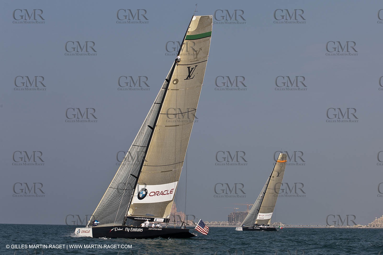 23 11 2010 - Dubai (UAE) - Dubai Louis Vuitton Trophy -  Round 2 - BMW ORACLE Racing Vs Mascalzone Latino