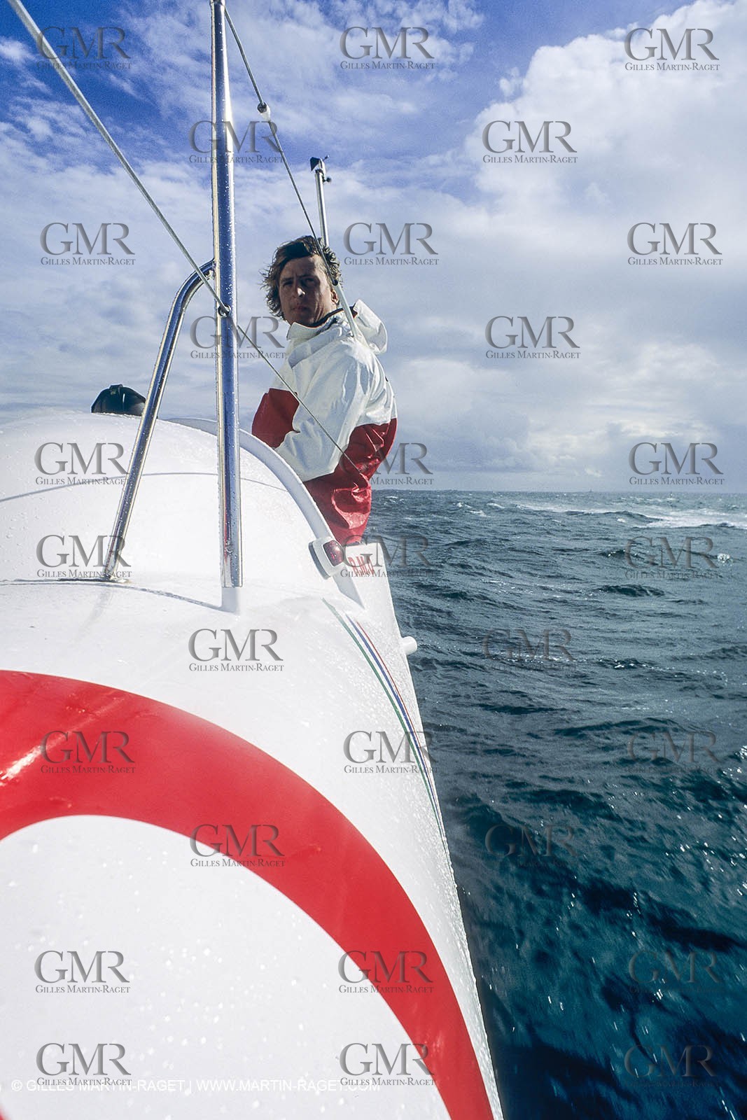 Sailing, Offshore Racing, Route du Rhum 1990, RMO, Laurent Bourgnon