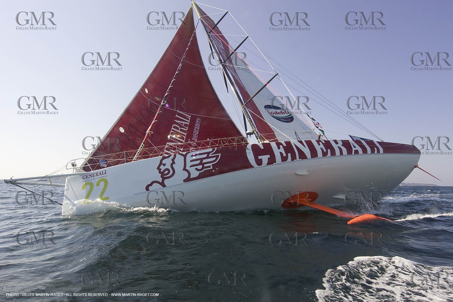 27 09 2008 - Lorient (FRA, 56) - Generali - Yann Eliès - Vendée Globe 2008 Training