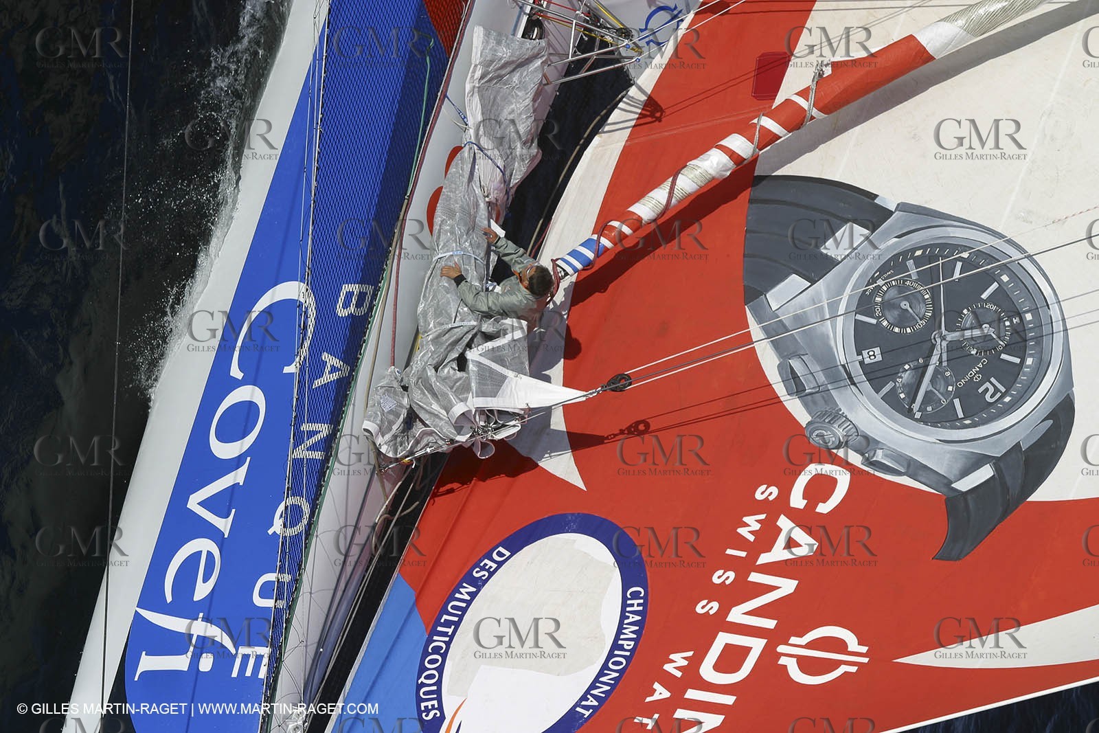 ORMA 60' Trimaran Banque Covefi 2 - Steve Ravussin