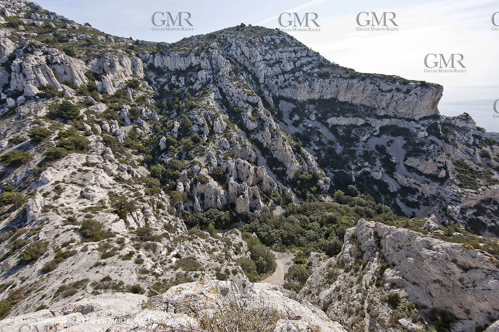 18 04 2009 - Marseille (FRA, 13) - Les Calanques  - Col St Michel et Vallon de la Mounine
