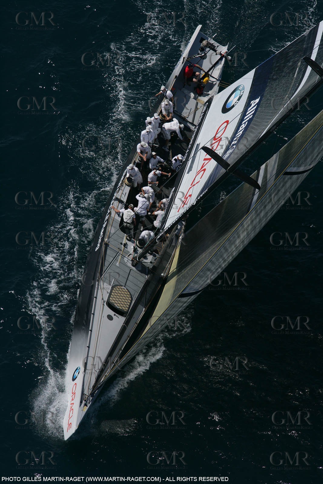 09 05 2007-Valencia (Spain)- 32nd America's Cup - Louis Vuitton Cup - RR2 - Day 11 - BMW ORACLE Racing