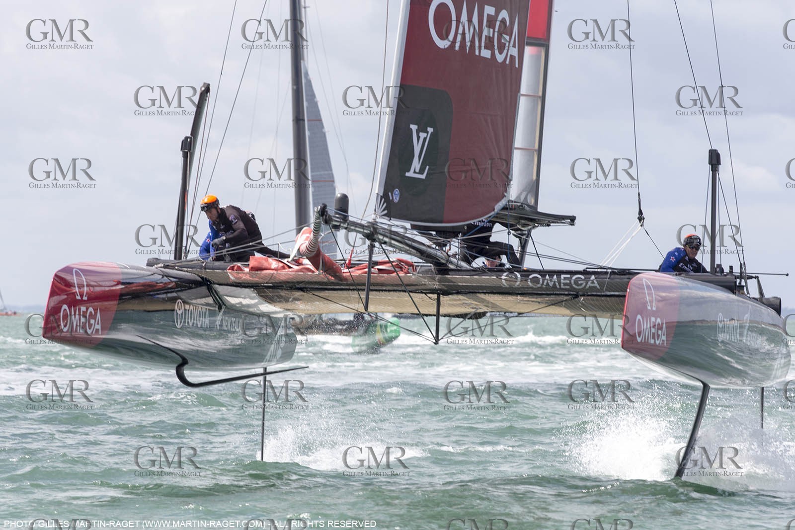 23 07 2015, Portsmouth (GBR), 35th America's Cup, Louis Vuitton America's Cup World Series Portsmouth 2015, Official training