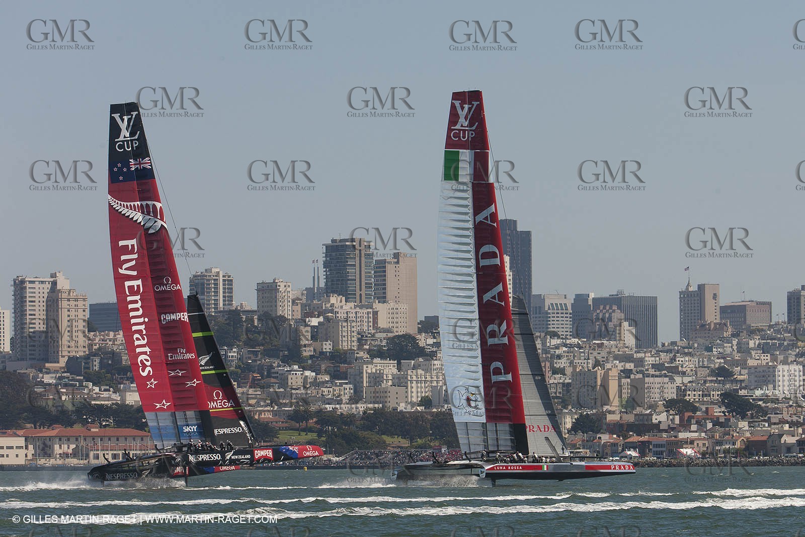 21 08 2013 - San Francisco (USA,CA) - 34th America's Cup - Louis Vuitton Cup Final, Day 4