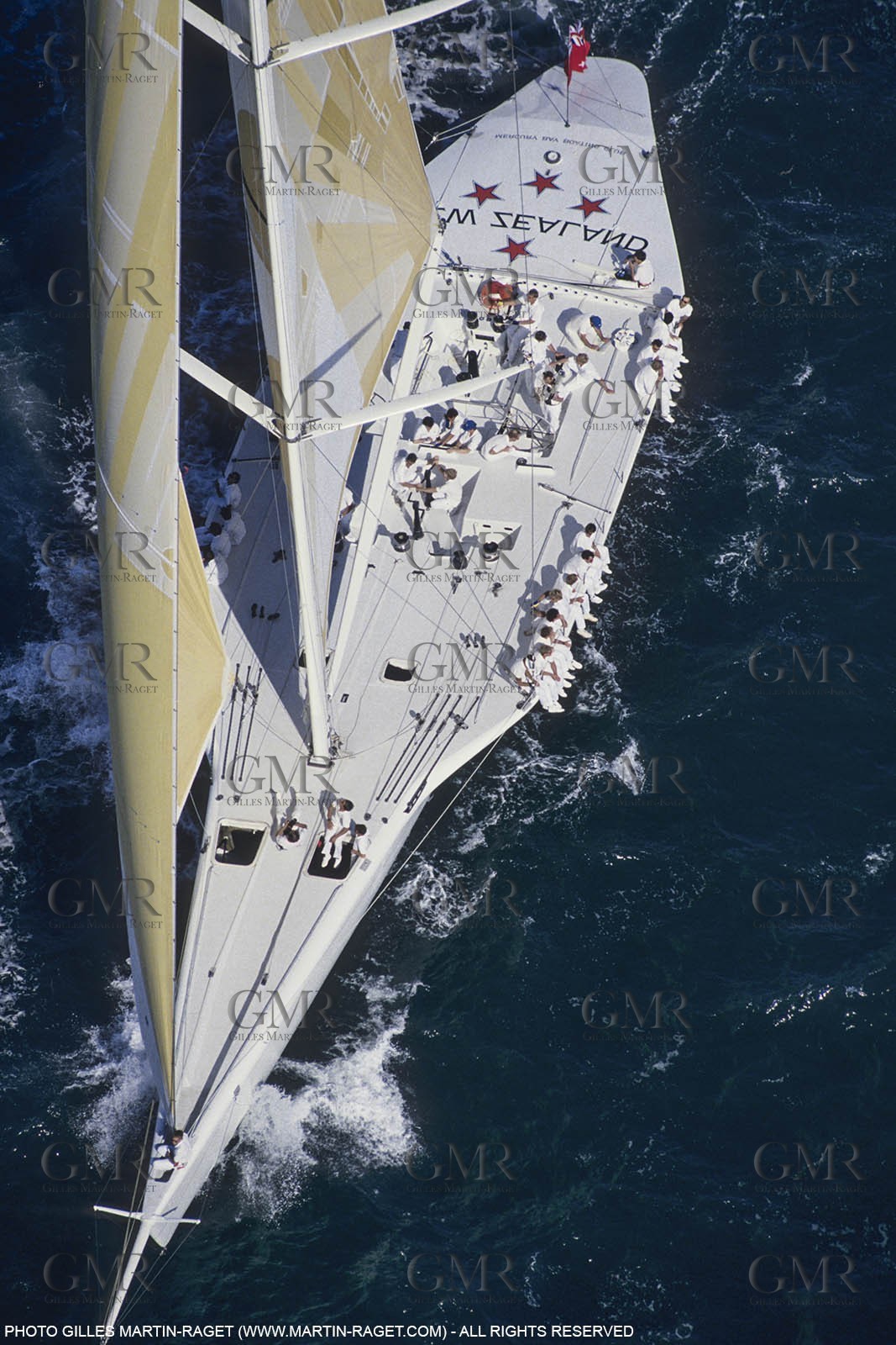 Sailing, Yacht Racing, America's Cup XXVII, San Diego (USA,CA) 1988, Stars & Stripes Vs New Zealand