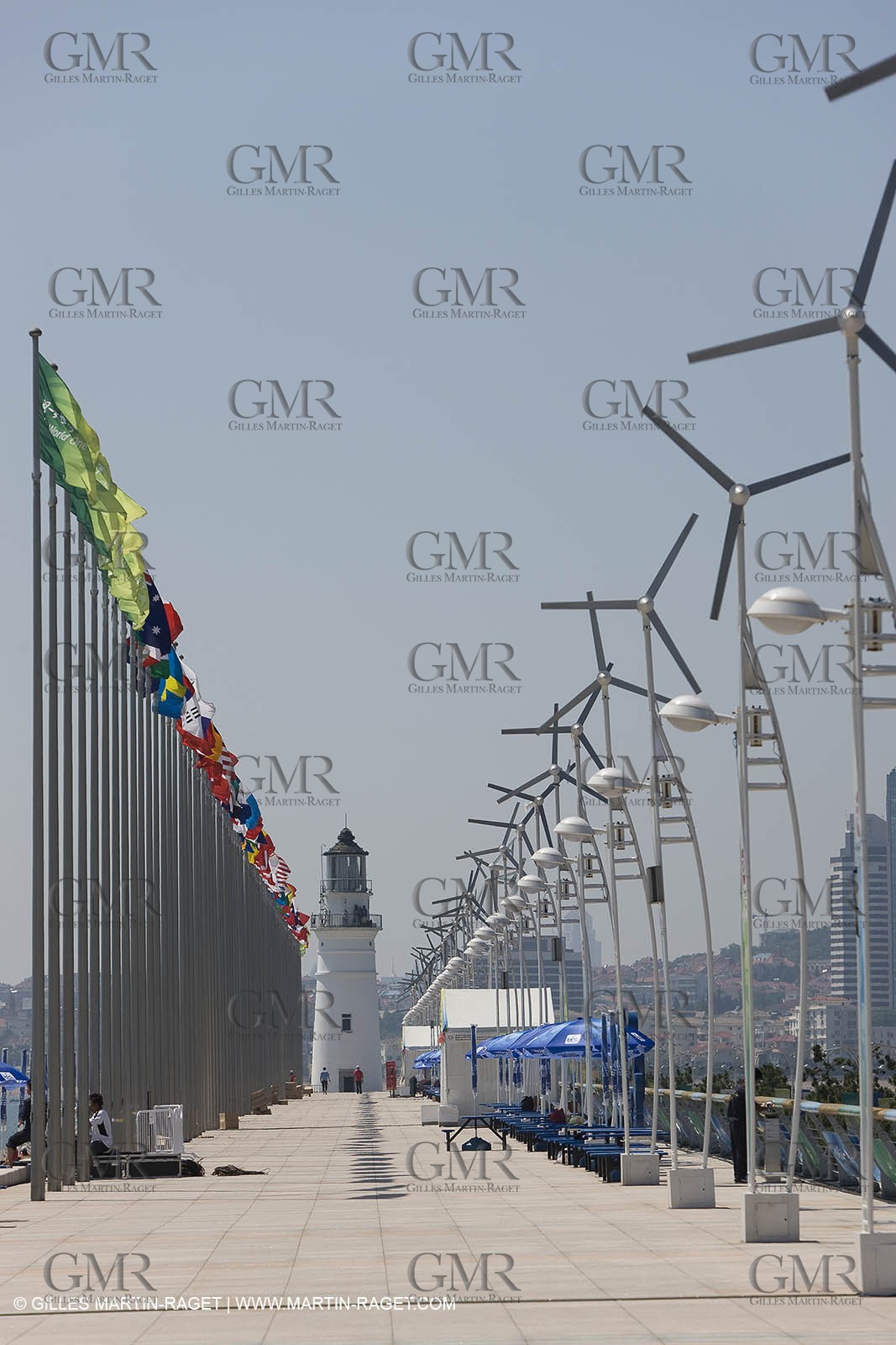 07 08 2008 - Qingdao (CHN) - Olympic games - The olympic Marina