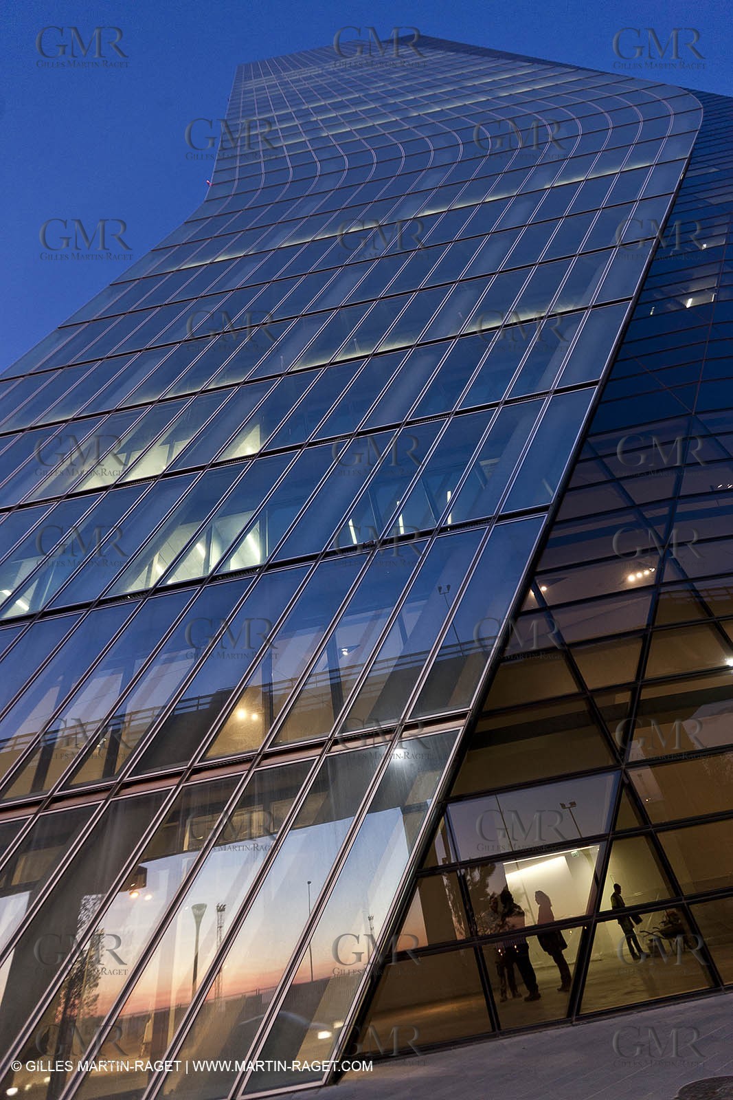 08 03 2012 - Marseille (FRA, 13) - Euromediterranée distrcit - CGA-CGM tower