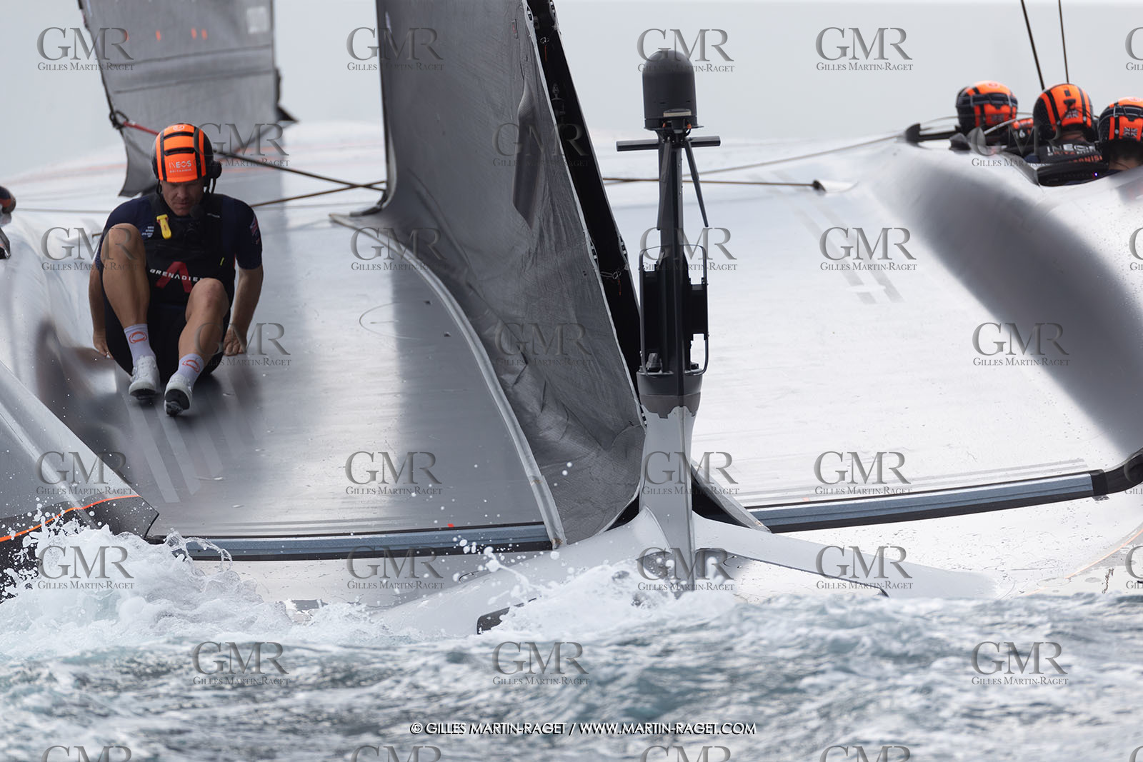12:10 2024, Barcelona (ESP), Louis Vuitton 37th America's Cup, Final Match, Race Day 1, Race 1