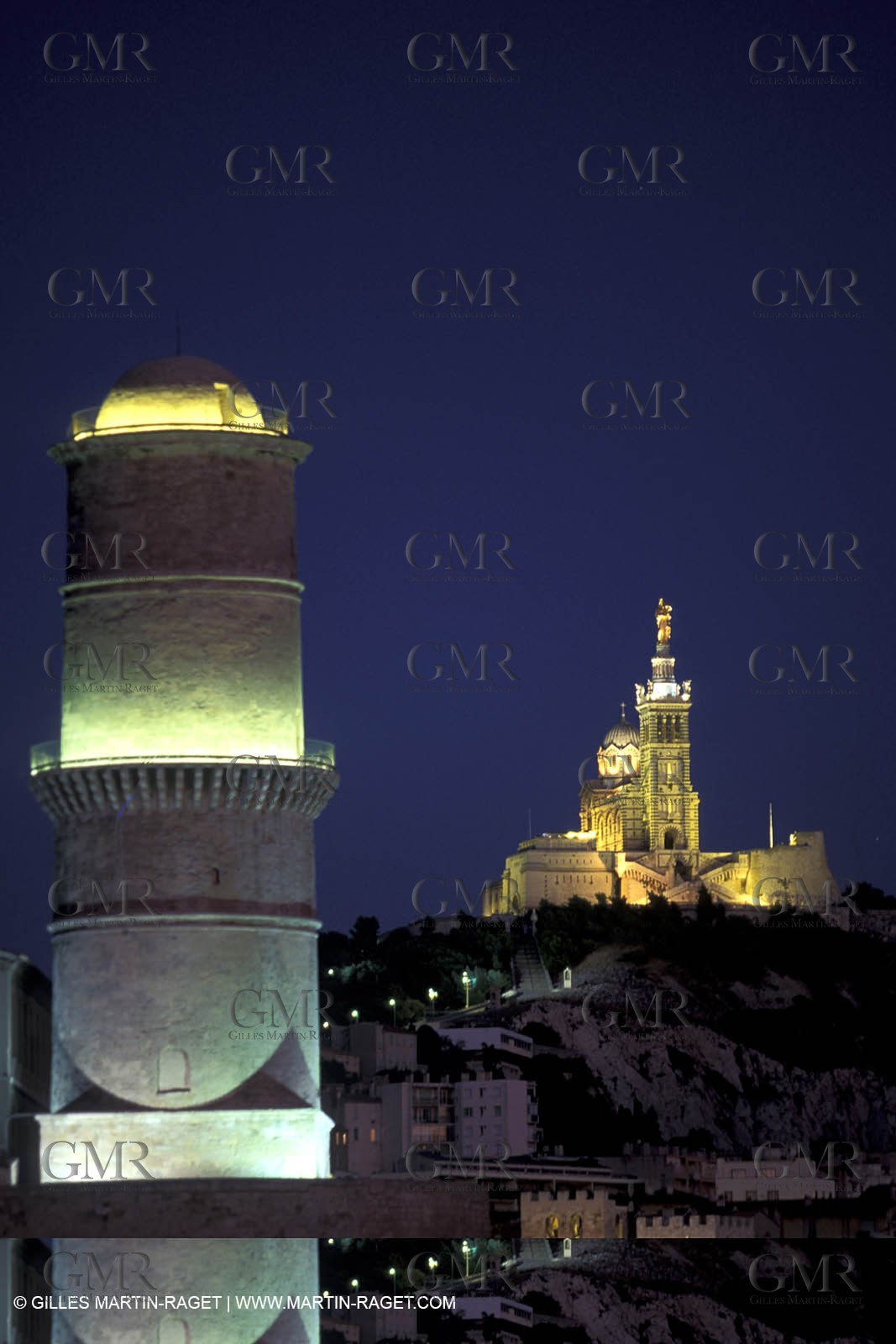 Tour du fanal - Notre Dame de la Garde