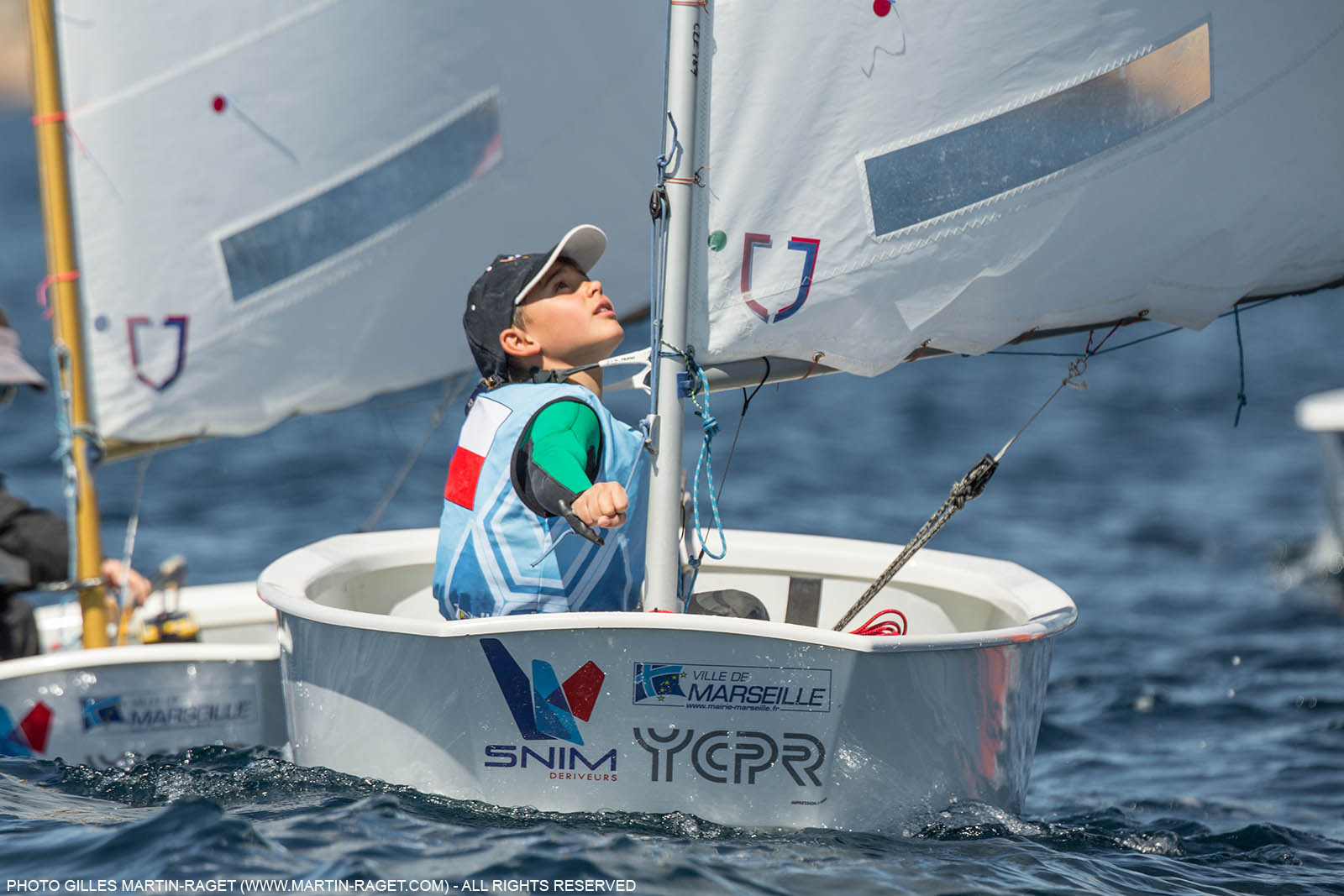 14 04 2016, Marseille (FRA,13), SNIM Dériveurs, Coupe Internationale de Printemps Optimist, Day 4