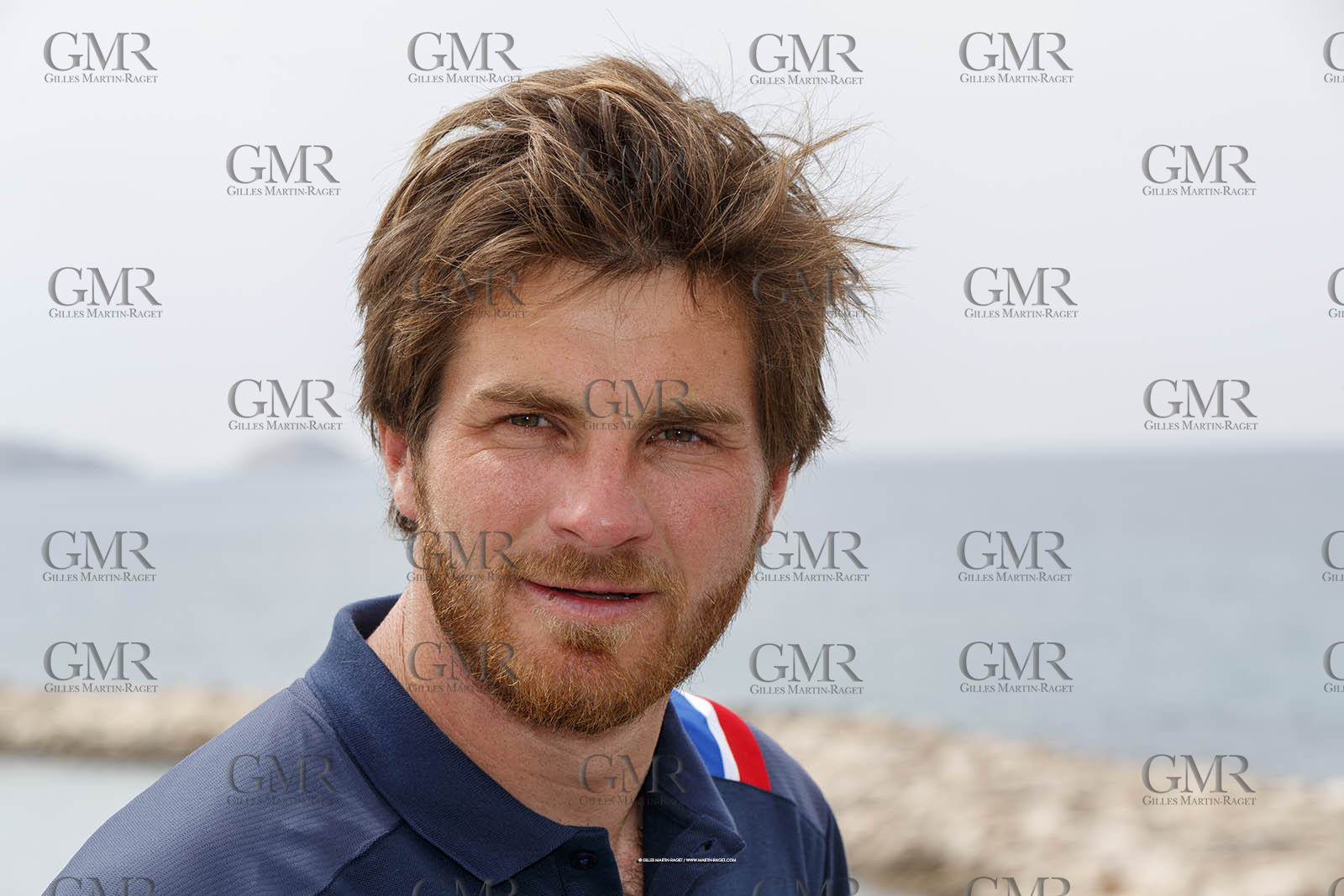 15 04 2024, Marseille (FRA), présentation des sélectionnés olympiques français en voile pour les Jeux Olympiques de Paris 2024. Nicoas Goyard