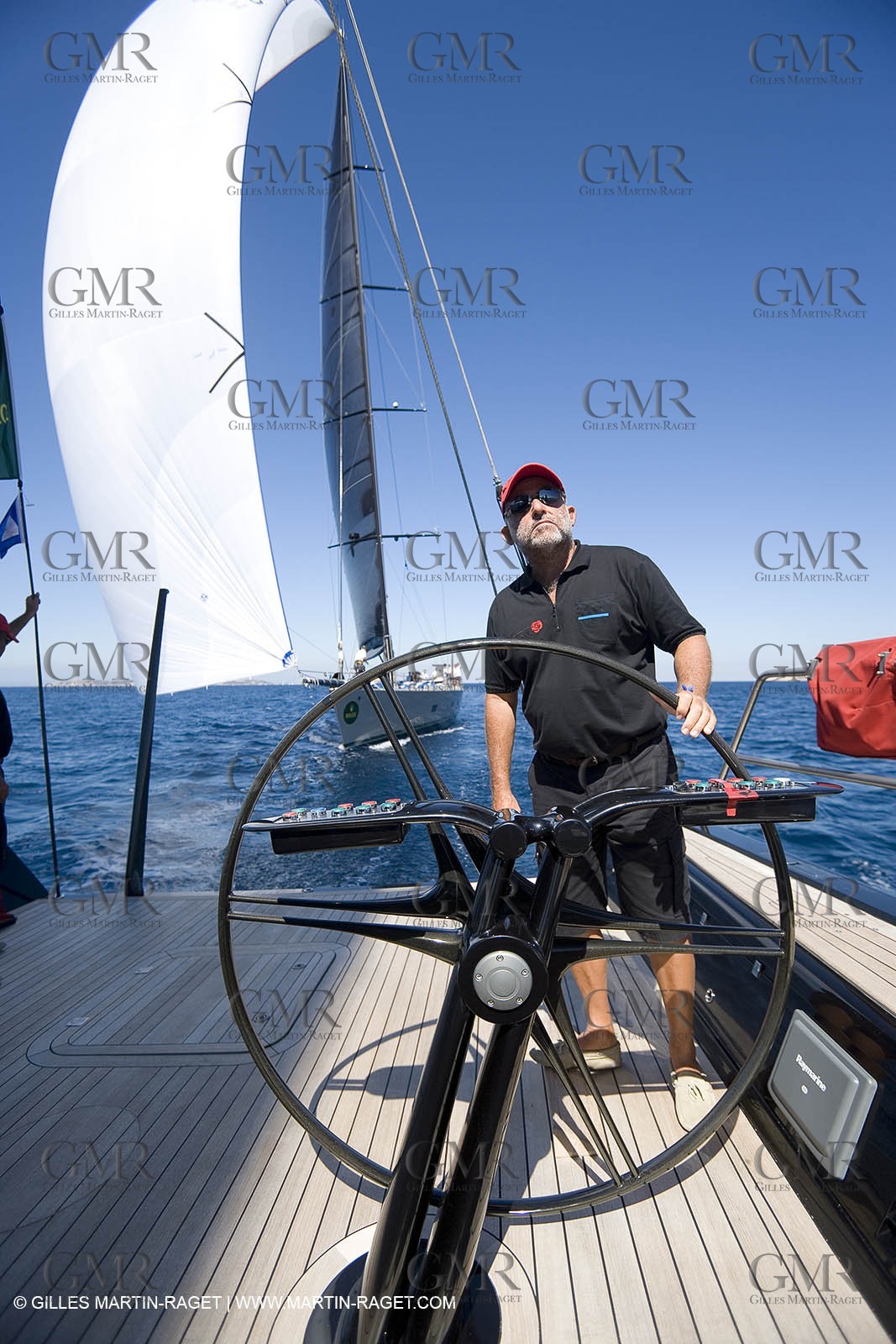 03 09 06 - Porto Cervo (Sardinia) - Maxi World Cup 2006 - A bord Wally 90 Tango