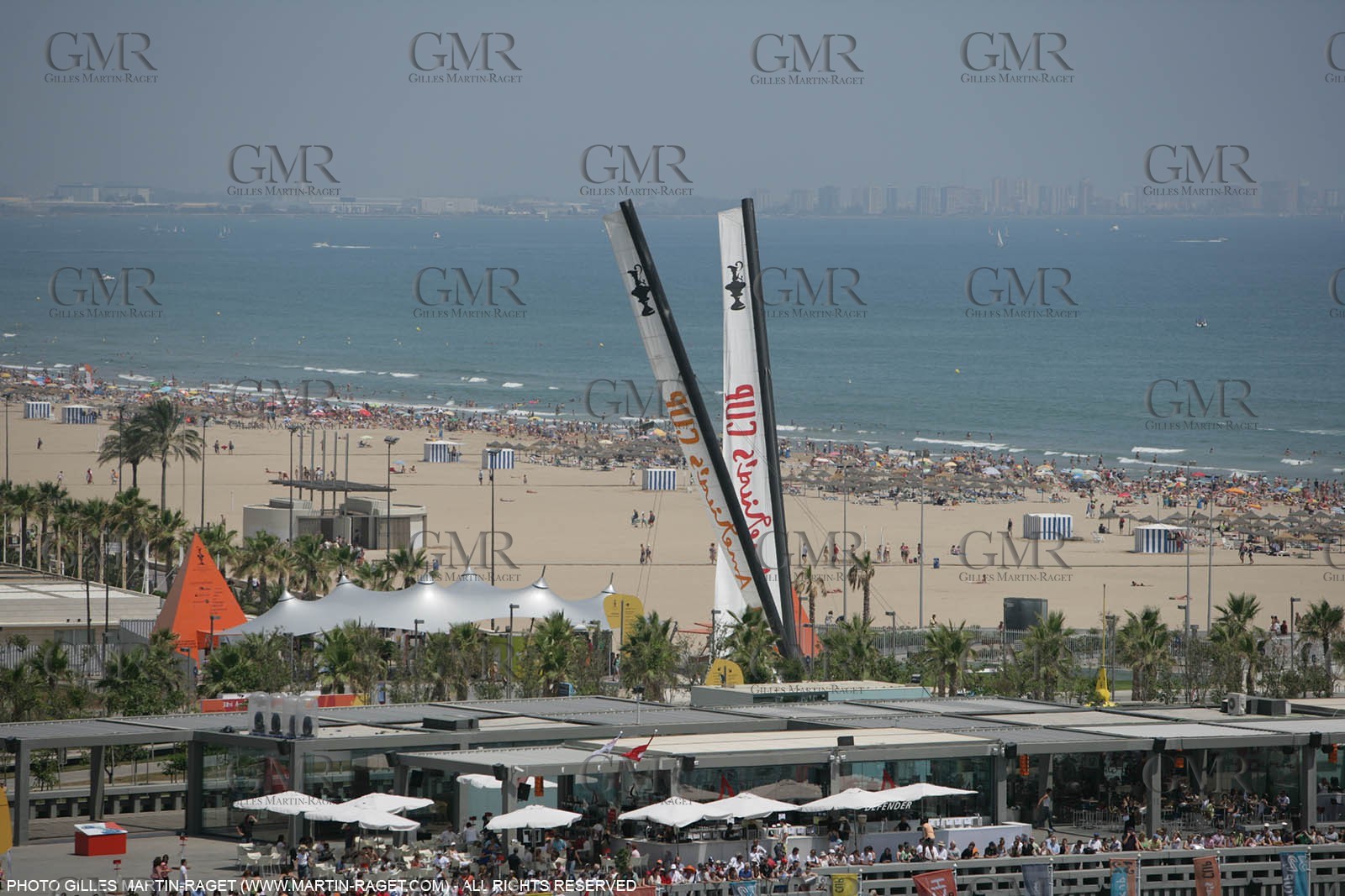 2' 06 2007-Valencia (Spain)- 32nd America's Cup - Final Match - Day 2