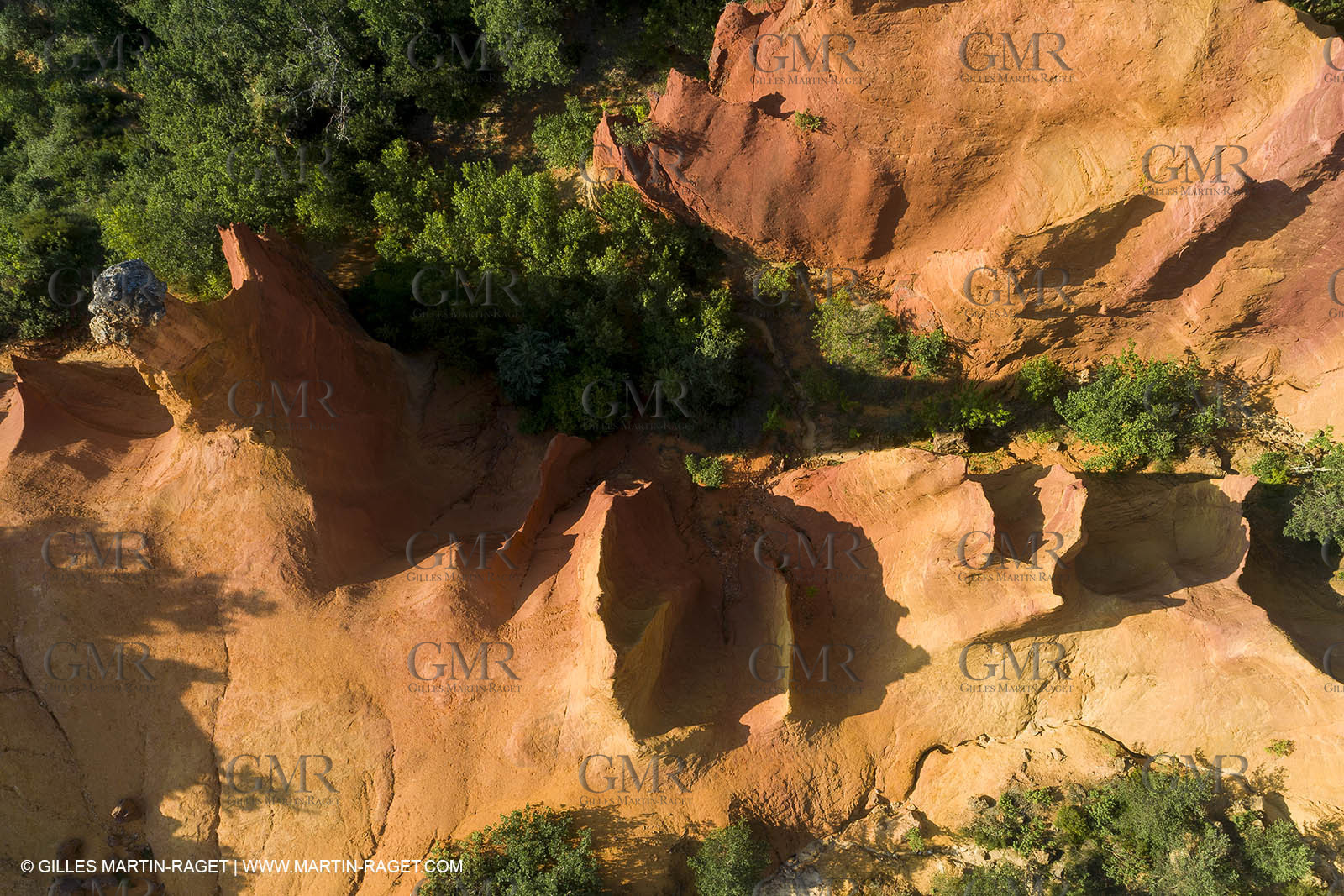 21 06 2018, Rustrel (FRA, 84), Anciennes carrières d'ocre