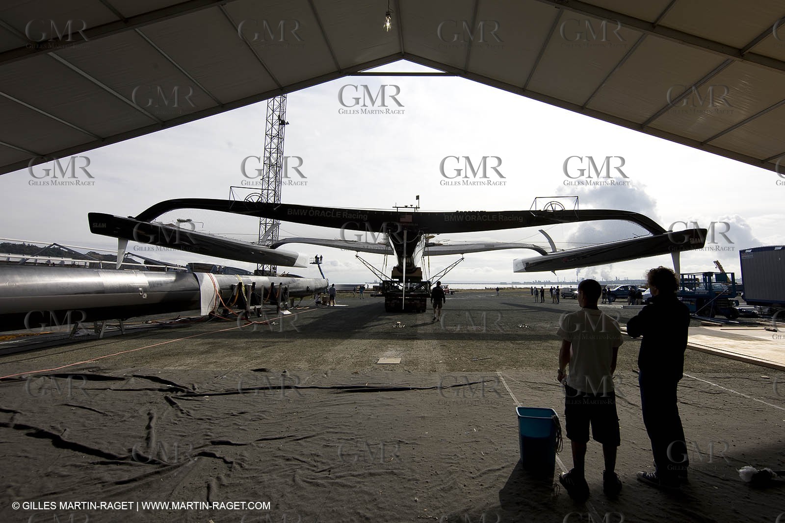 08 07 2008 - Valencia (ESP) - 33rd America's Cup - BMW ORACLE Racing