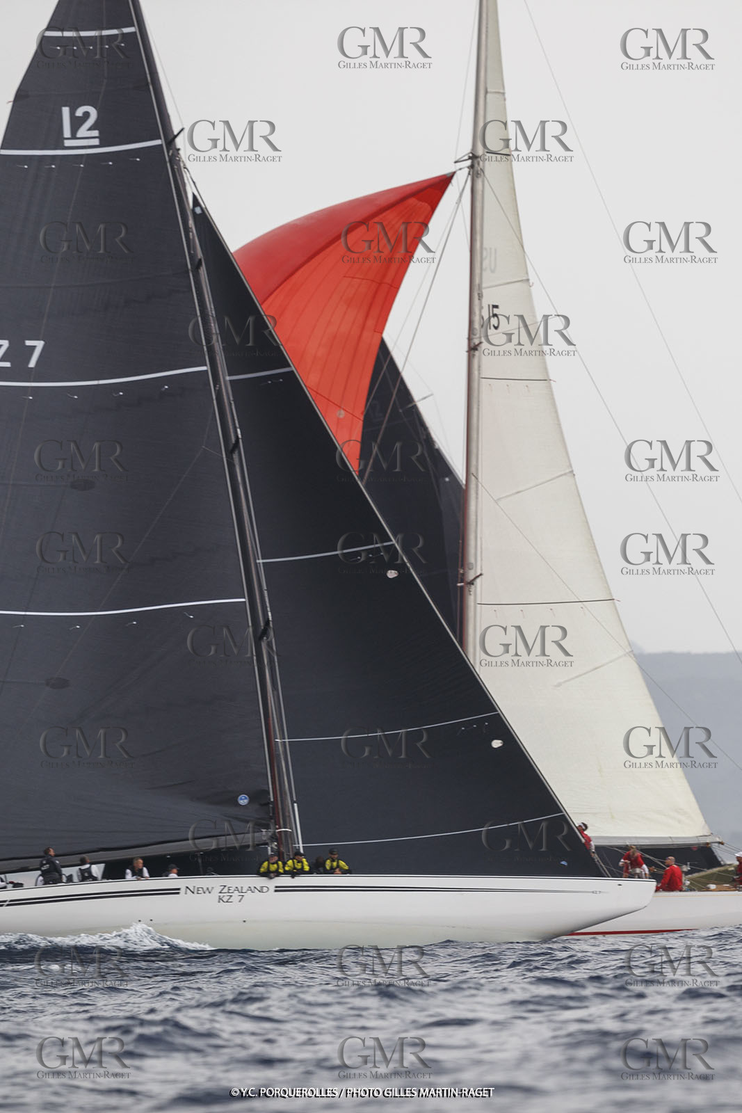 19 06 2024, Porquerolles Island (FRA), Championnat du monde des 12 m JI 2024, Race Day 1