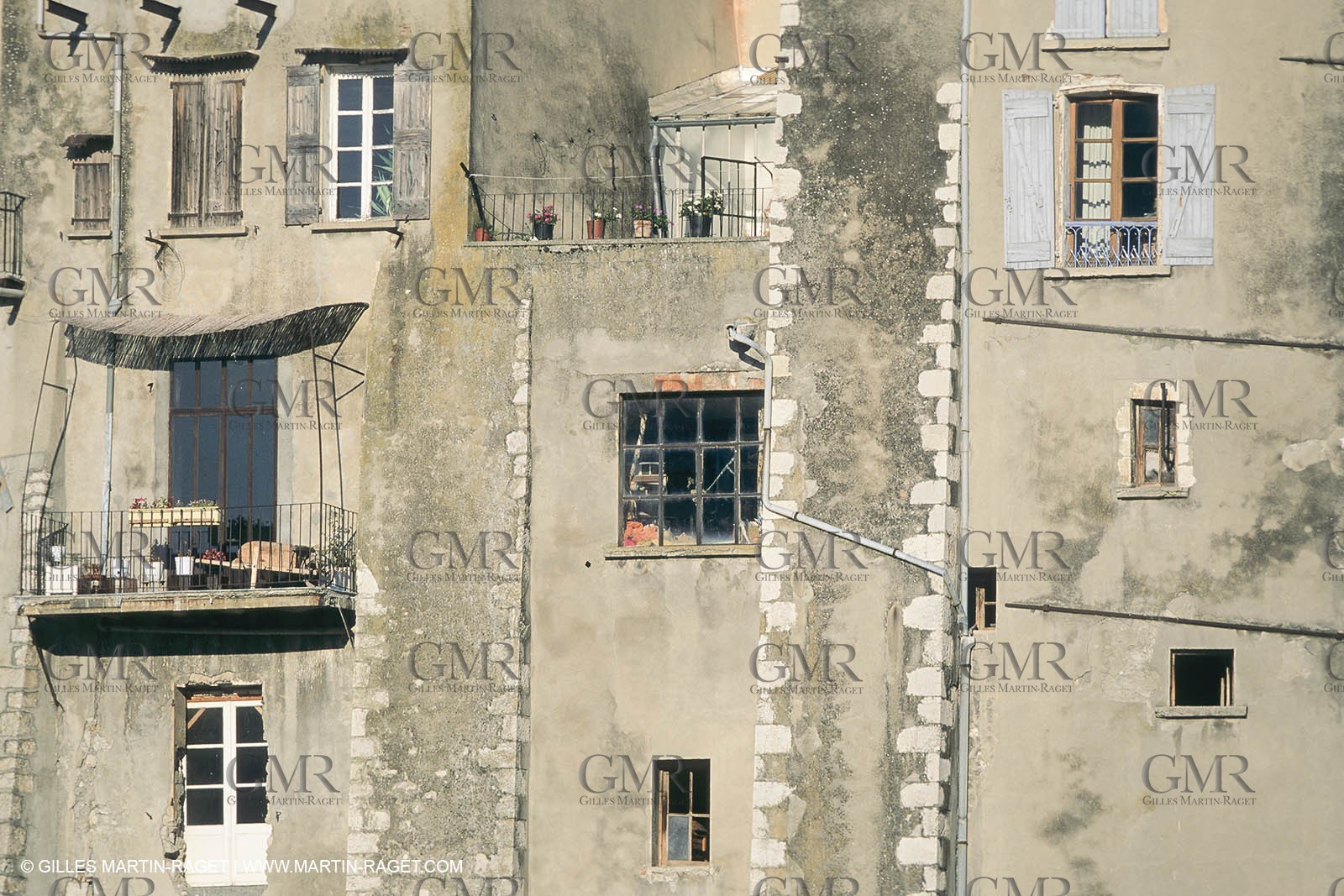 France, Provence, Haute Provence, Val de Durance, Durance river valley