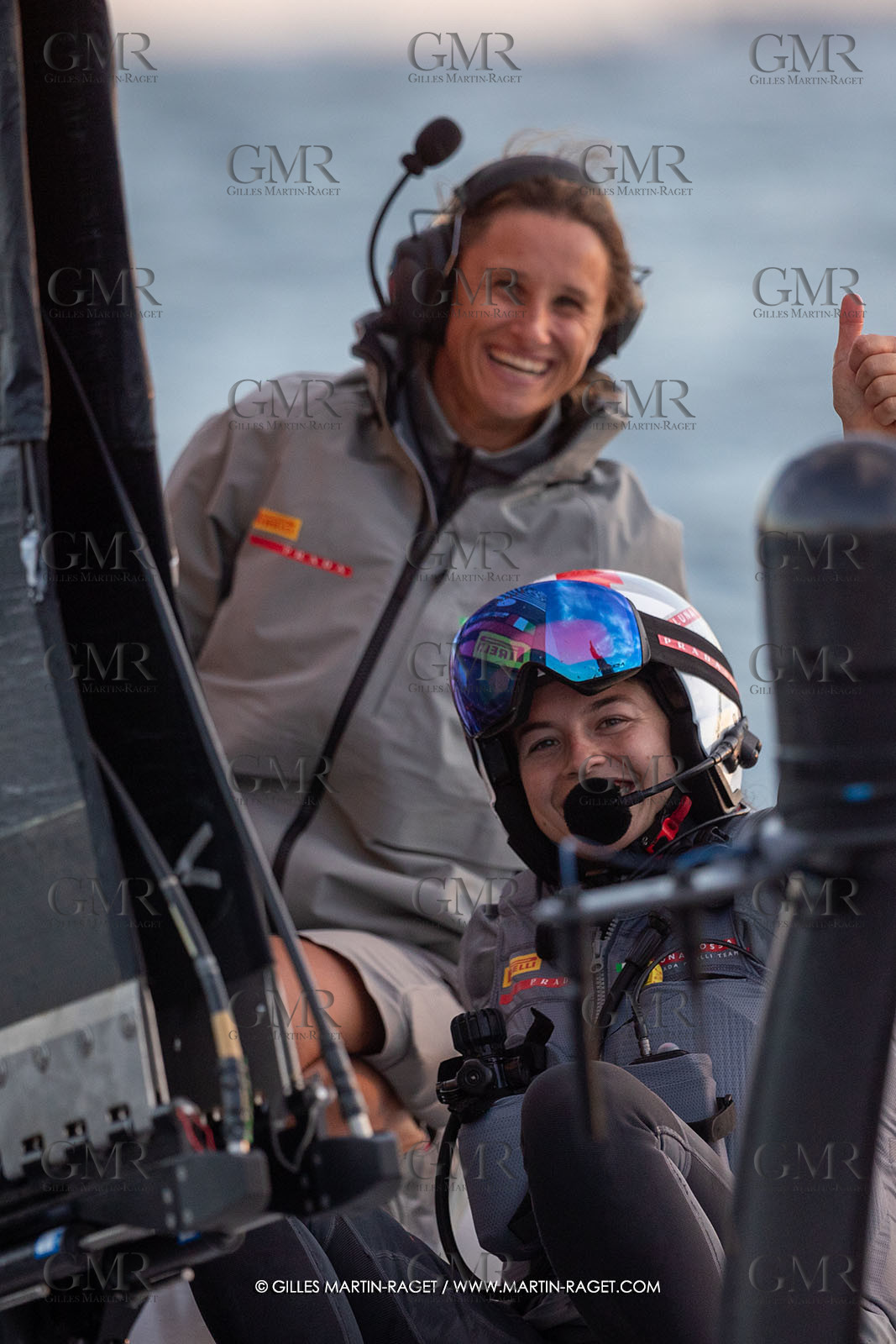 11 10 2024, Barcelona (ESP), Louis Vuitton 37th America's Cup, Puig Women America's Cup, semi finals