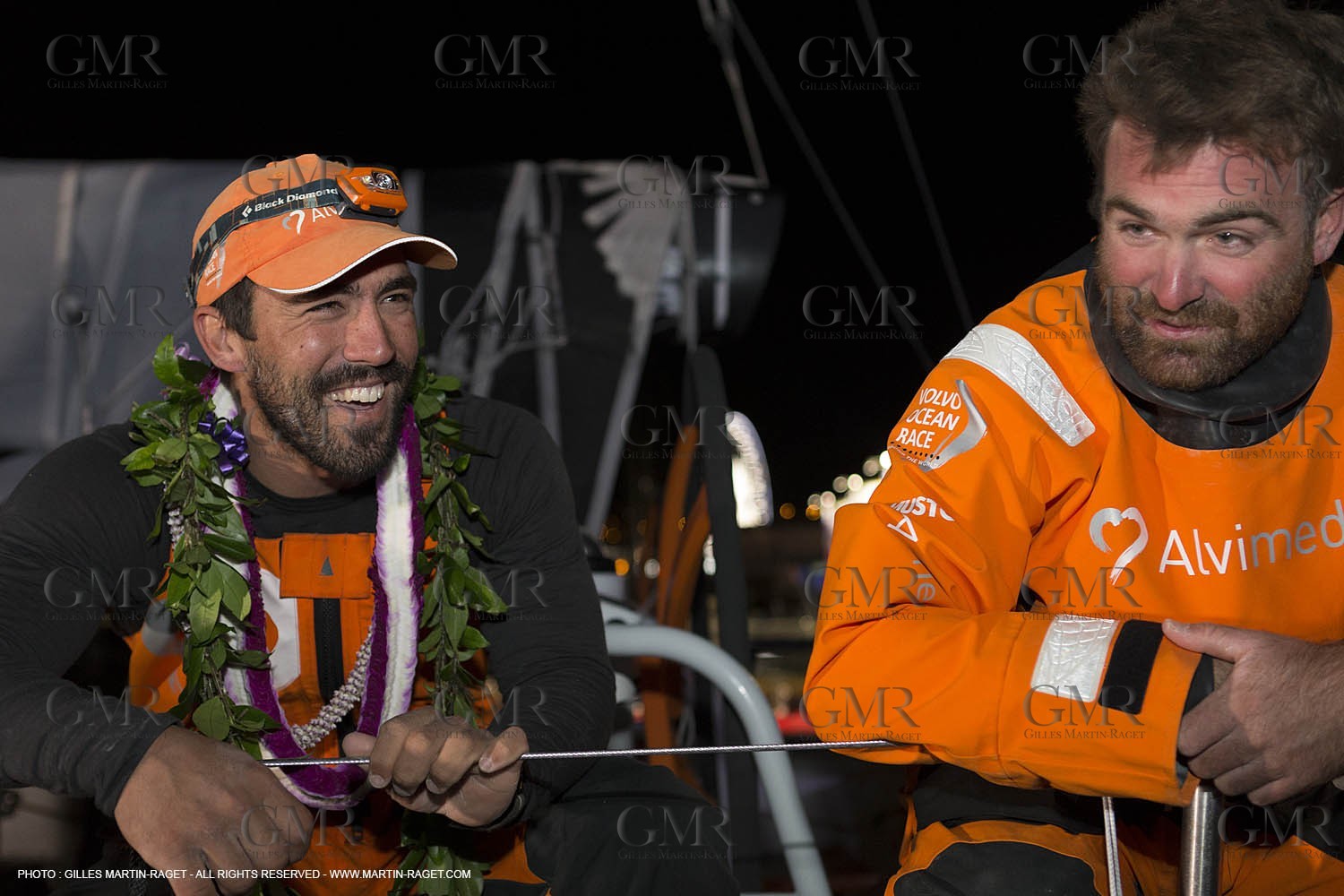 07 11 2014, Capetown (ZAF), Volvo Ocean Race 2014-15, Team Alvimedica finish and arrival in Cape Town