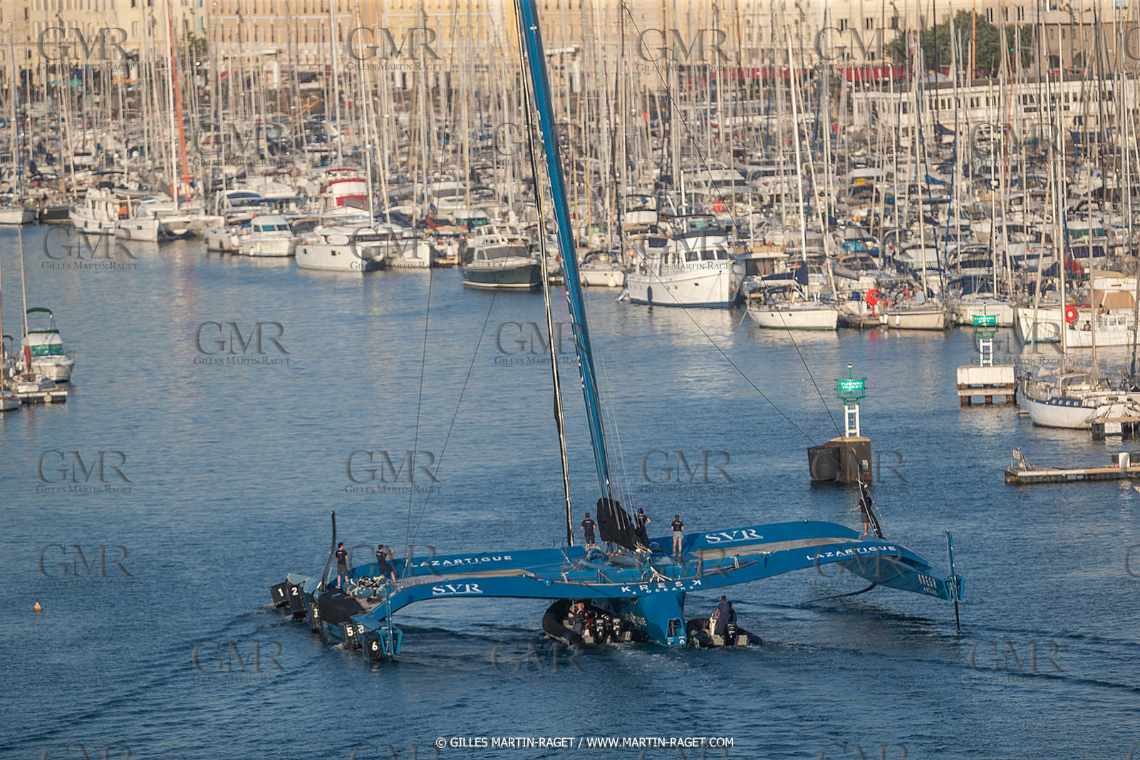 17 05 2022, Marseille (FRA), Arrivée du trimaran Ultim SVR LAZARTIGUE à Marseille