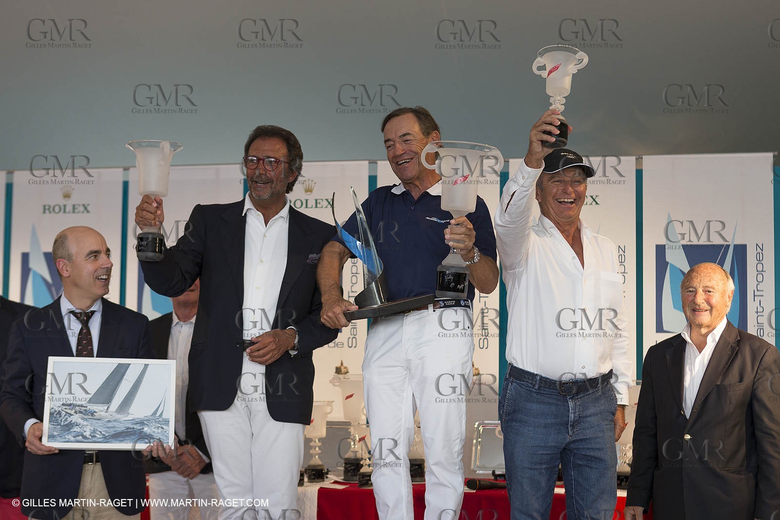 05 10 2014, Saint-Tropez (FRA,83), Voiles de Saint-Tropez 2014, Day 8, Prizegiving, Wally division winners