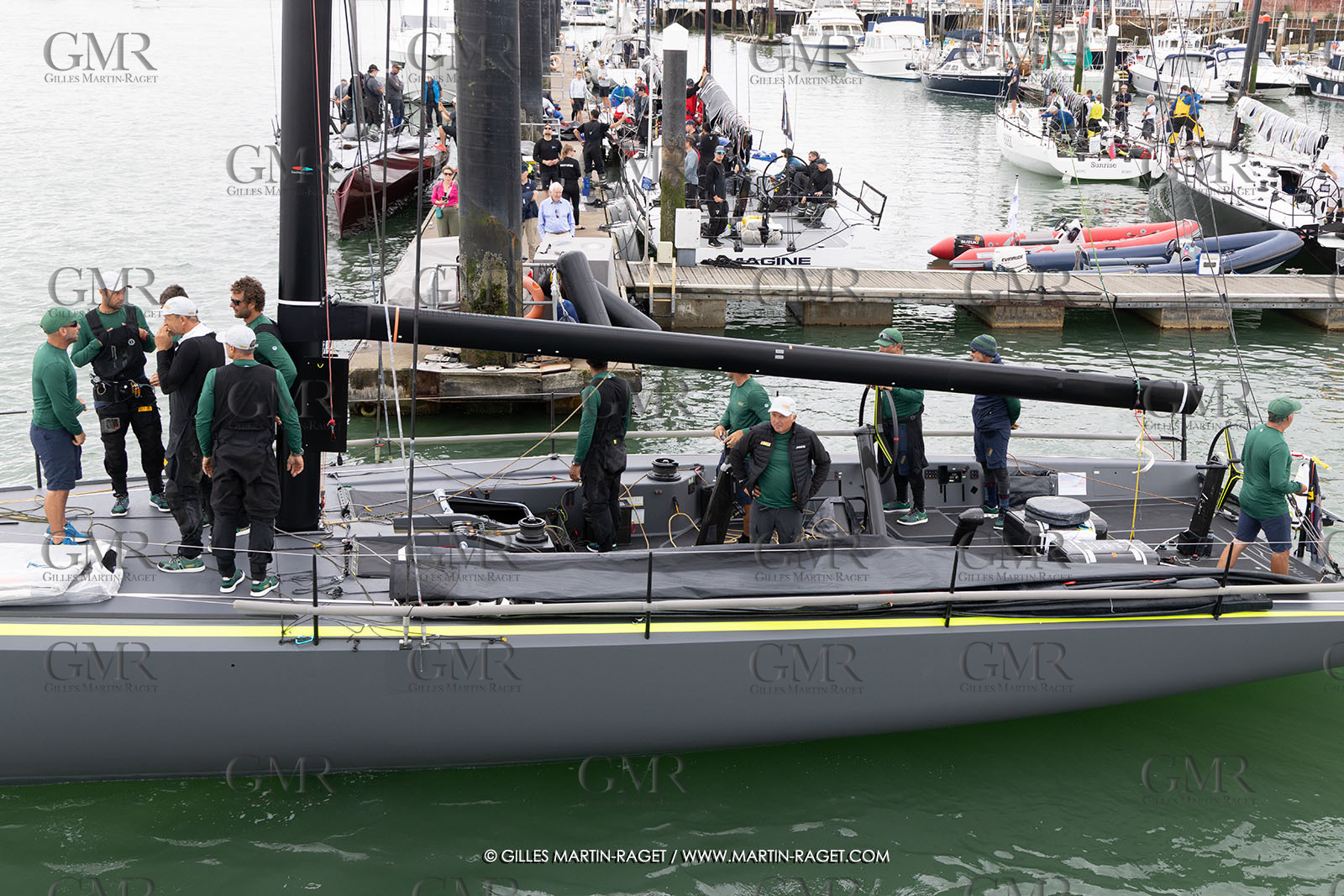 19 07 2025, Cowes (UK, IOW), Admiral's Cup 2025, Channel Race Start
