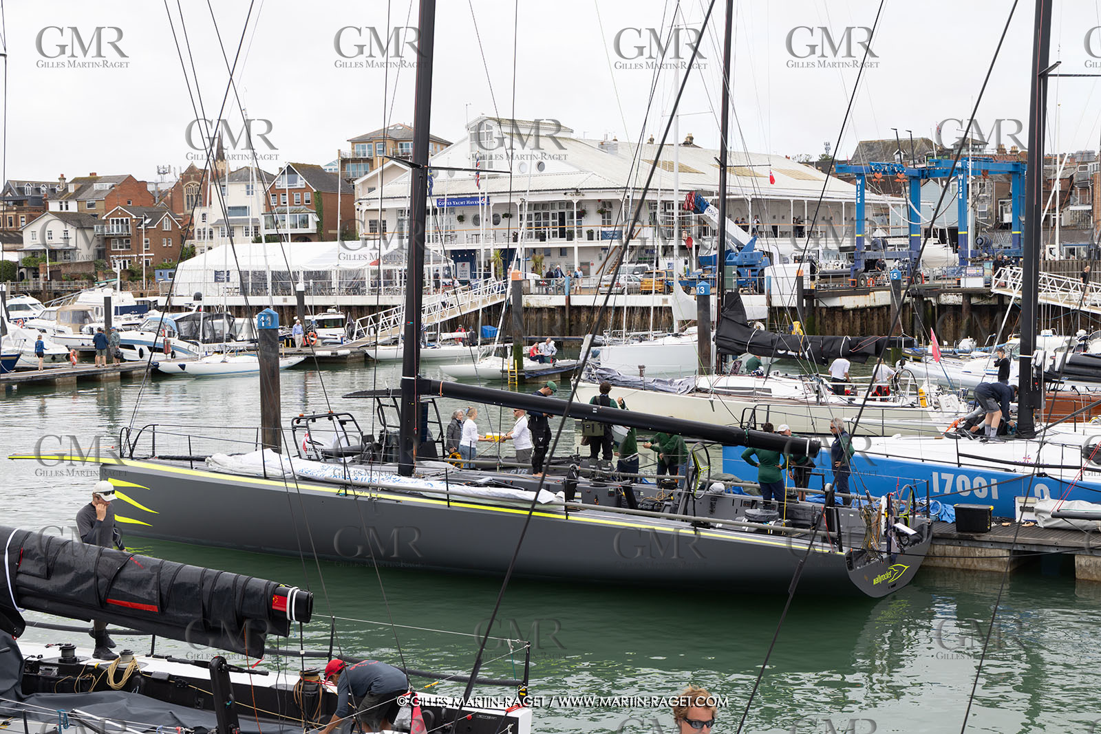 19 07 2025, Cowes (UK, IOW), Admiral's Cup 2025, Channel Race Start