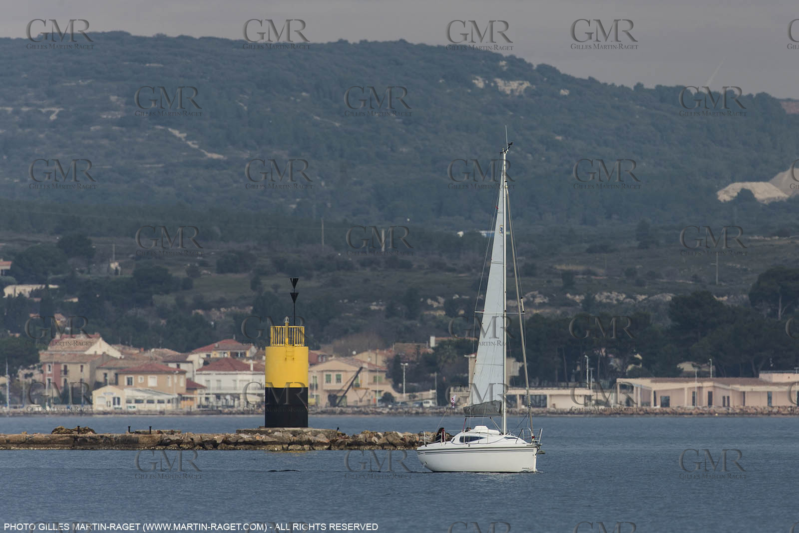28 01 2016, Sète (FRA,34), Cruising on Thau Basin