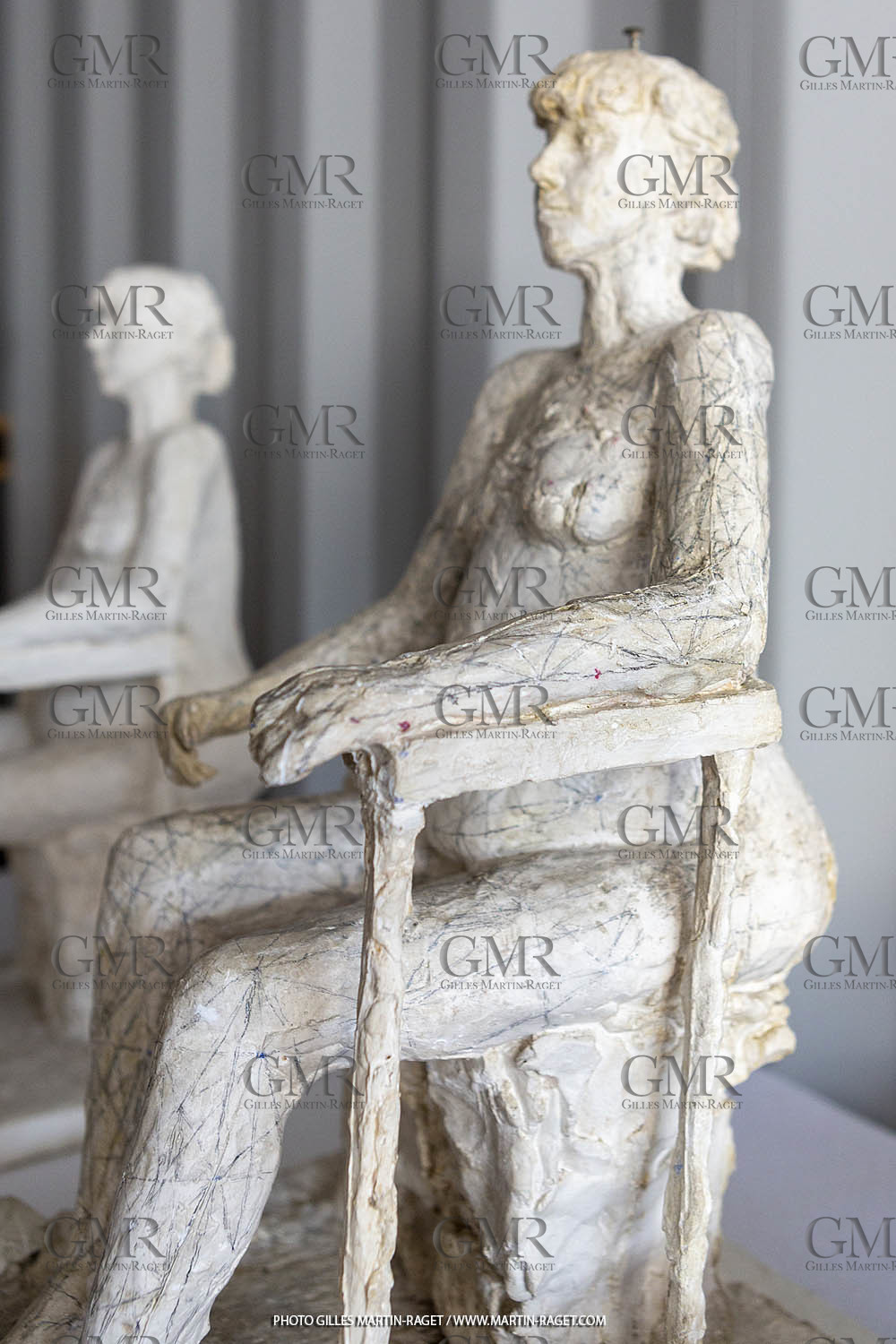 06 01 2020, Arles, (FRA), oeuvre de Germaine Richier, Cornelia I 1944,, Plâtre original avec triangulation, 46 x 26 x 34 cm, Collection famille Germaine Richier