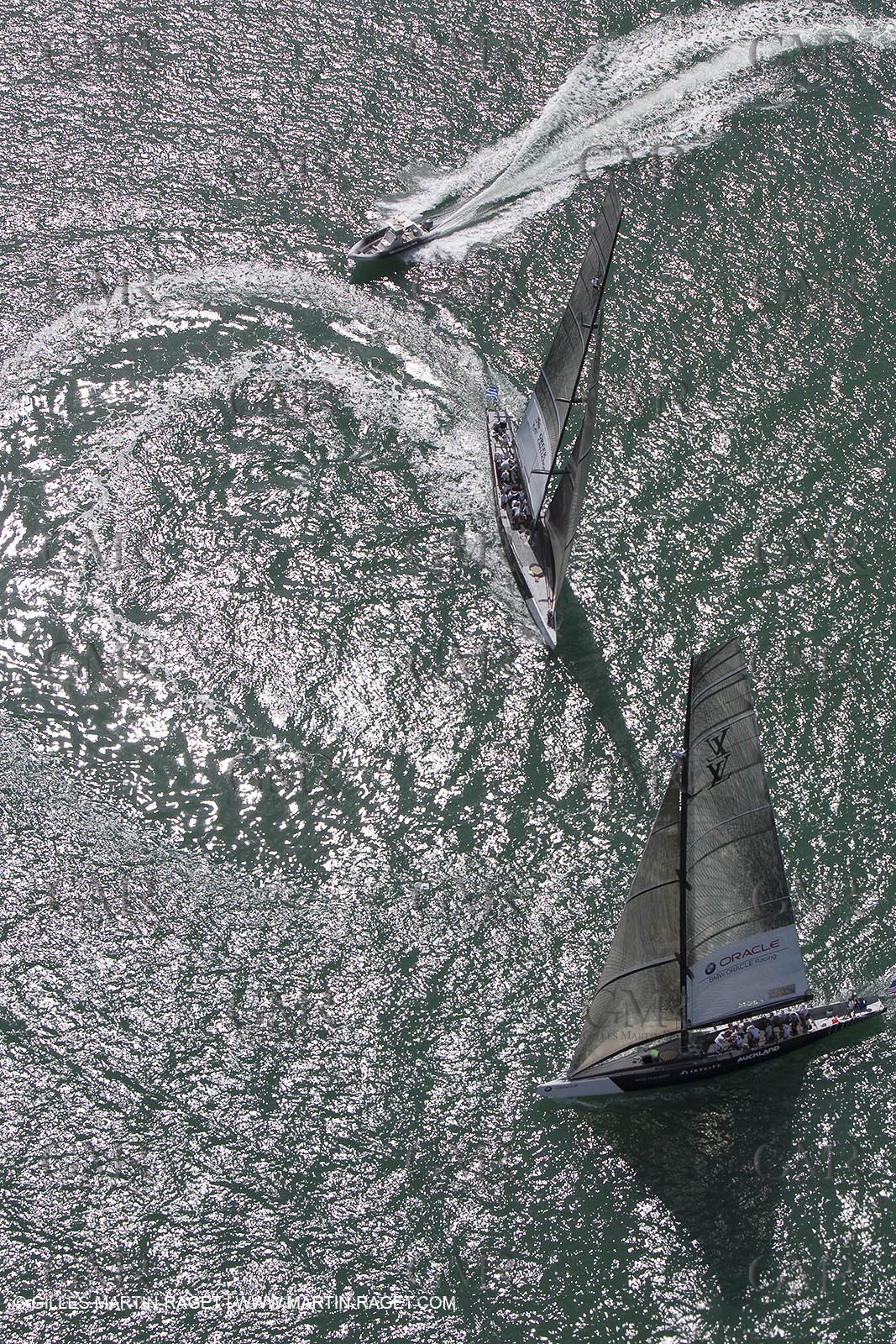 29 01 2009 - Auckland (NZL) -  Louis Vuitton Pacific Series - BMW ORACLE Racing - Training
