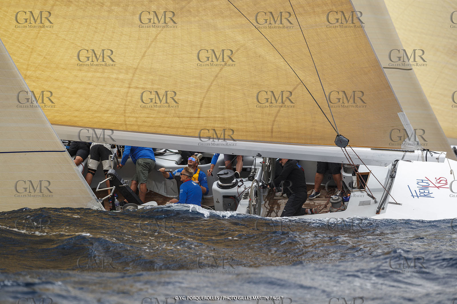 19 06 2024, Porquerolles Island (FRA), Championnat du monde des 12 m JI 2024, Race Day 1