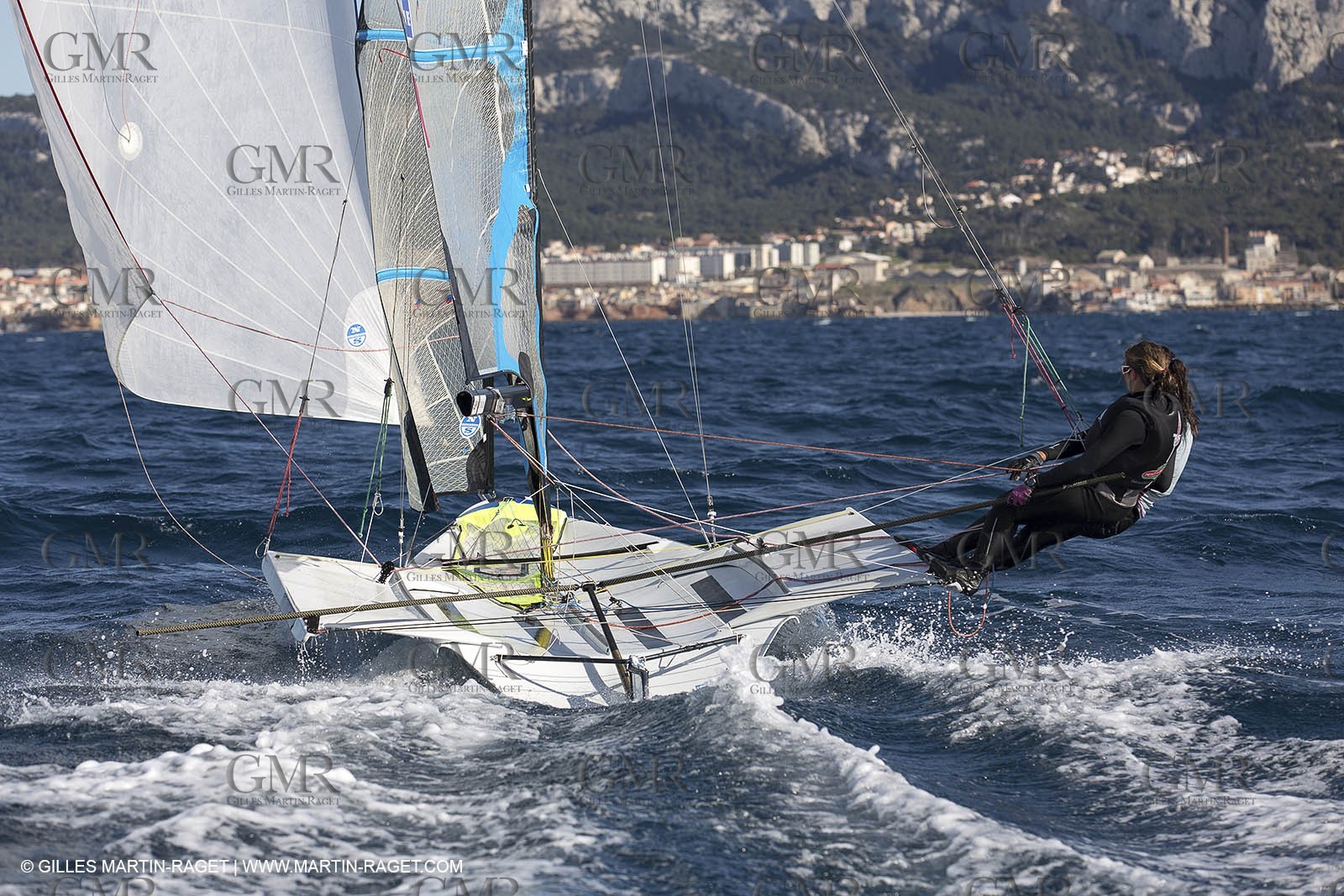 21 03 2013 - Marseille (FRA,13) - 49er FX test