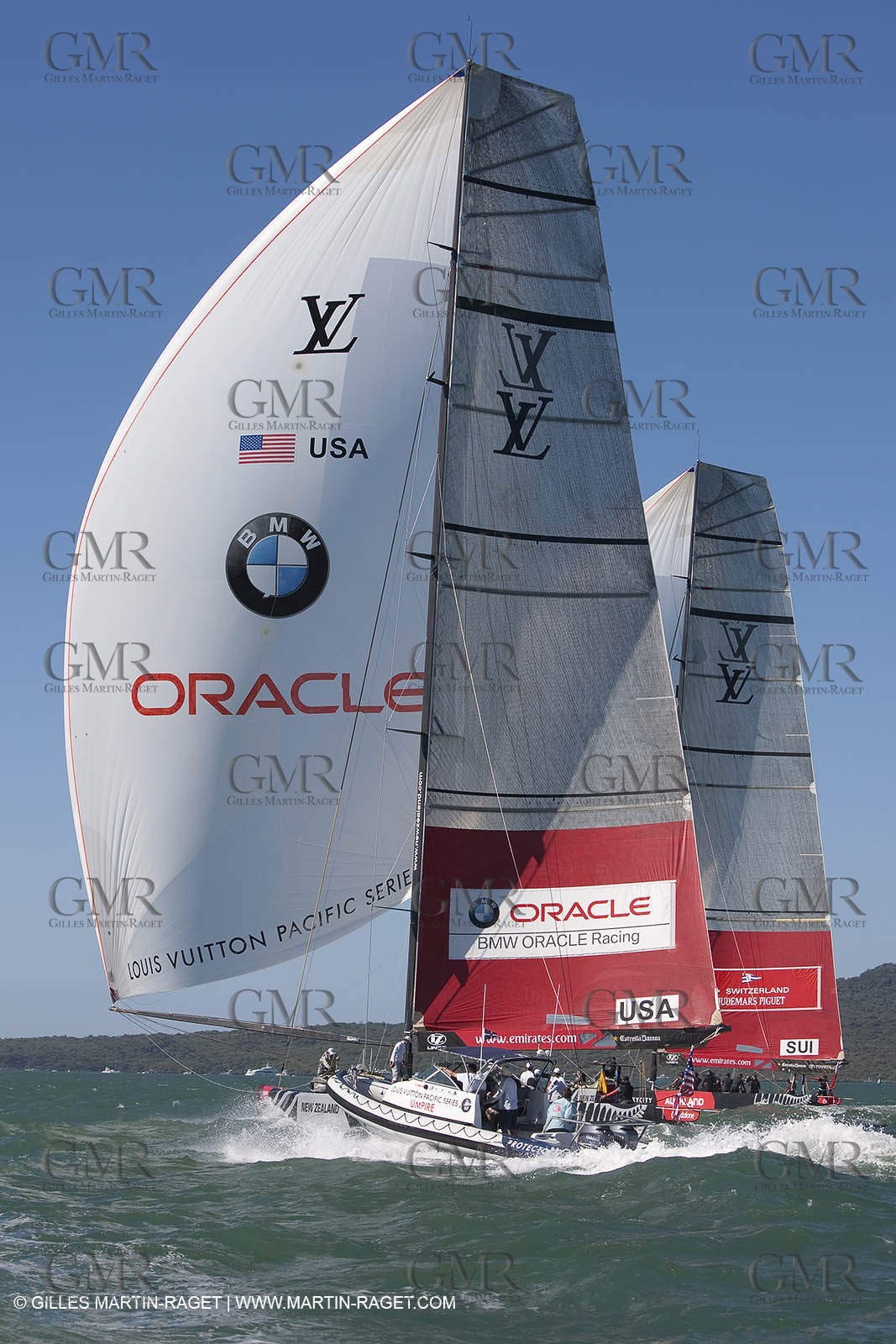 08 02 2009 - Auckland (NZL) -  Louis Vuitton Pacific Series -  Racing Day 8 - Round Robin 2