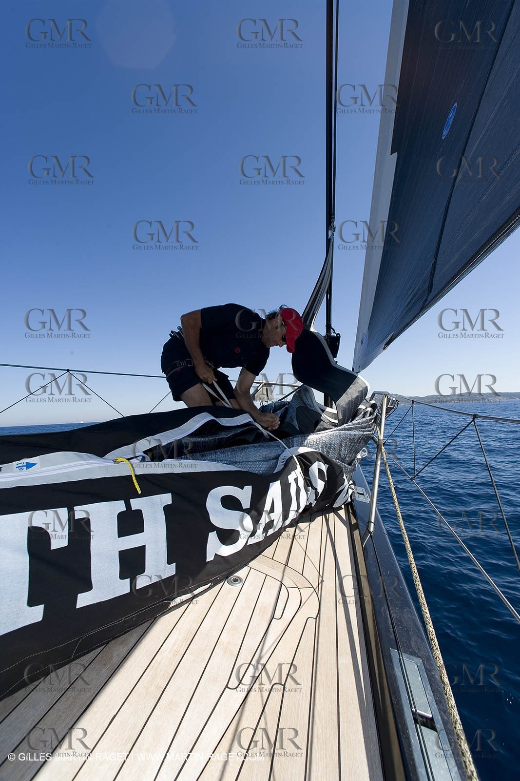 03 09 06 - Porto Cervo (Sardinia) - Maxi World Cup 2006 - A bord Wally 90 Tango