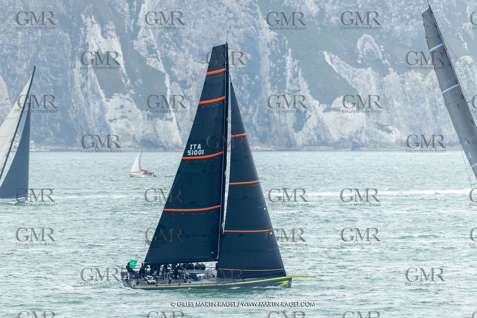 26 07 2025, Cowes (UK, IOW), Admiral's Cup 2025, Rolex Fastnet Race start,