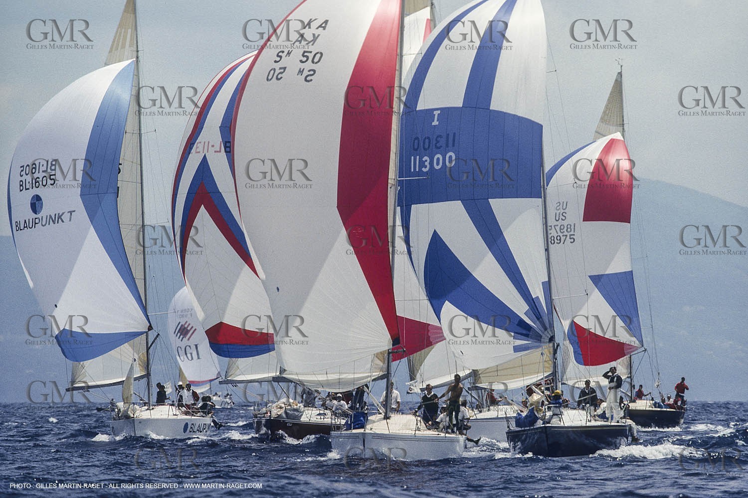 Sailing, Yacht Racing, One Ton Cup 1989, Naples (ITA)