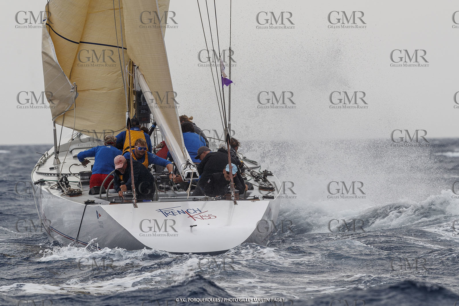19 06 2024, Porquerolles Island (FRA), Championnat du monde des 12 m JI 2024, Race Day 1